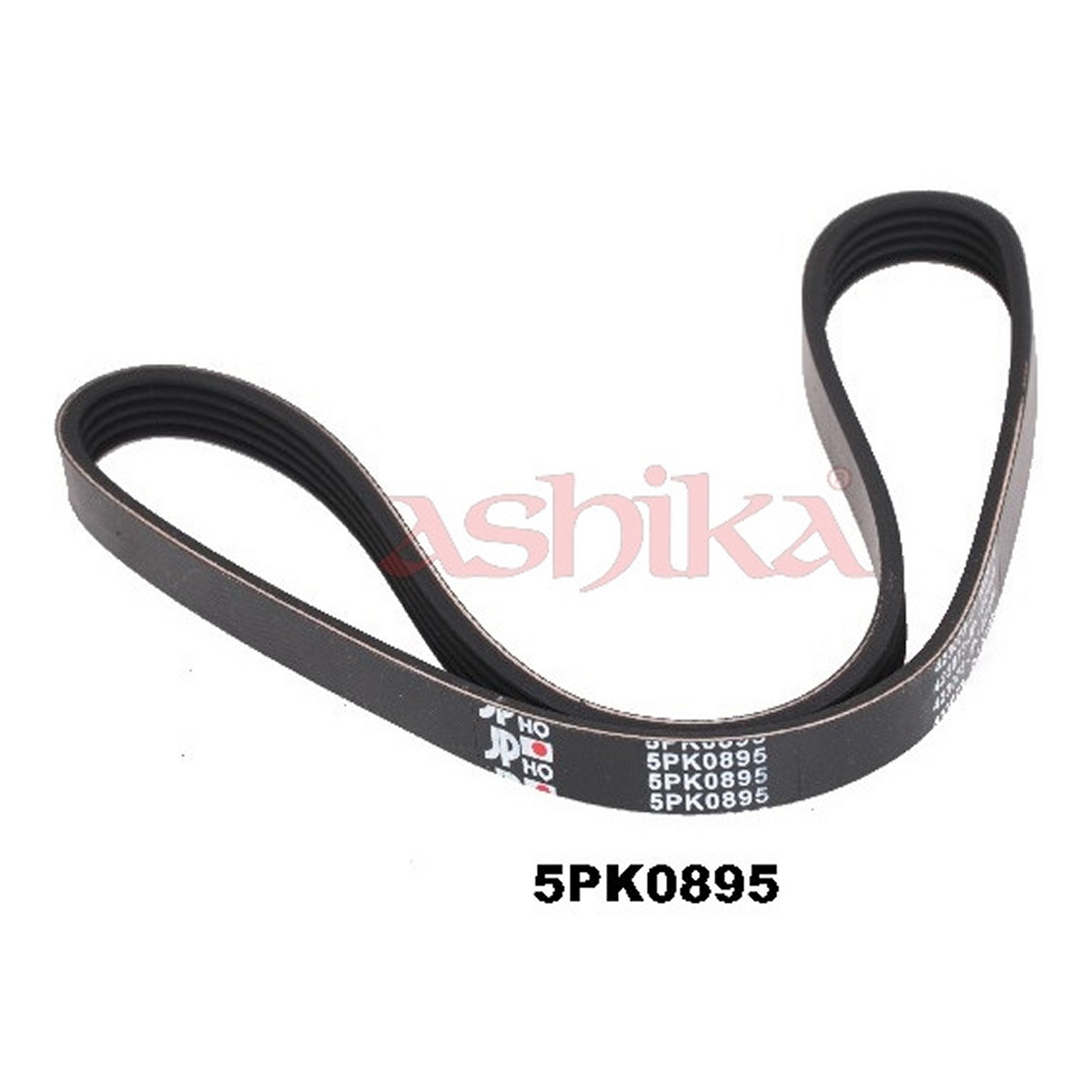 Ремінь поліклиновий SUZUKI SPLASH (EX) 1.2 (A5B 412)/2008.01 - ASHIKA (112-5PK895) ASHIKA фото 3