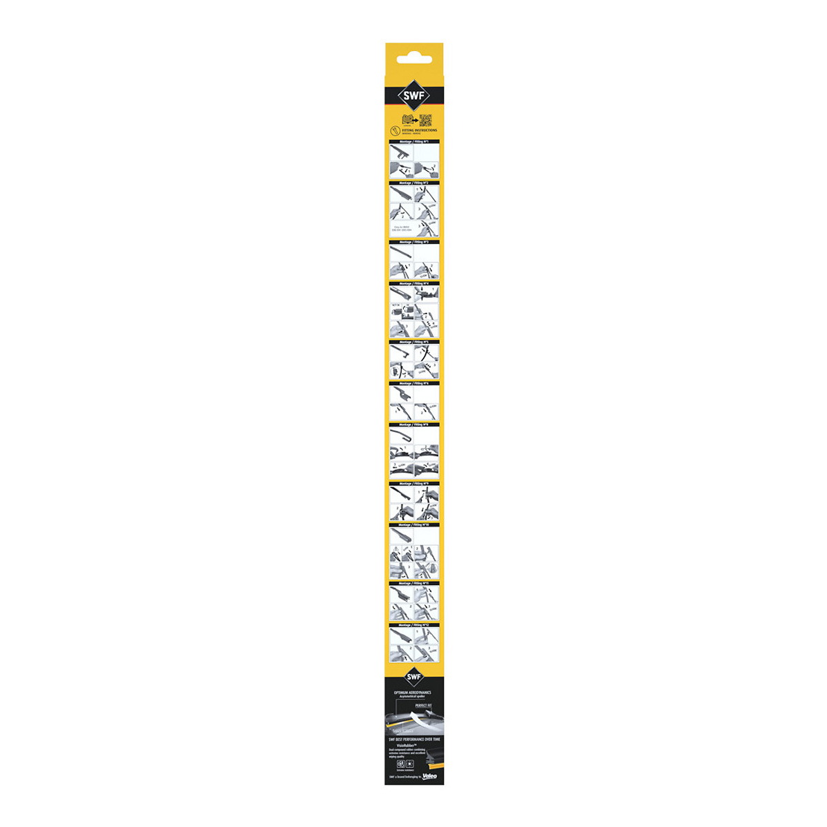 Щітка склоочисника К-Т БАСКАРКАСНИЙ VISIOFLEX / 630/530 MM / LHD / SKODA KODIAQ (NS7 SWF (119486) SWF фото 9