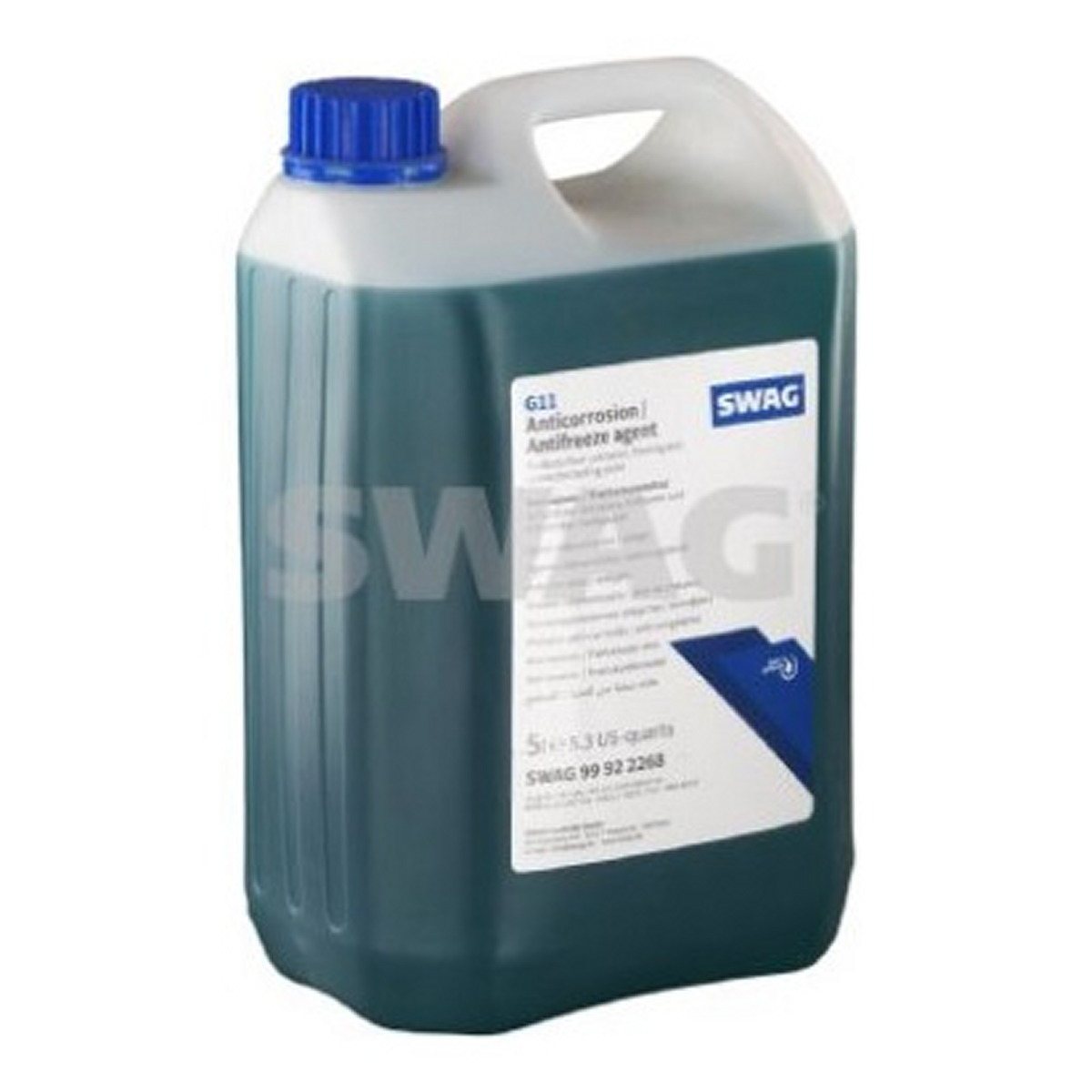 Антифриз 99922268 5 л КОНЦЕНТРАТ СИНІЙ G11 4X5L SWAG Swag фото 3