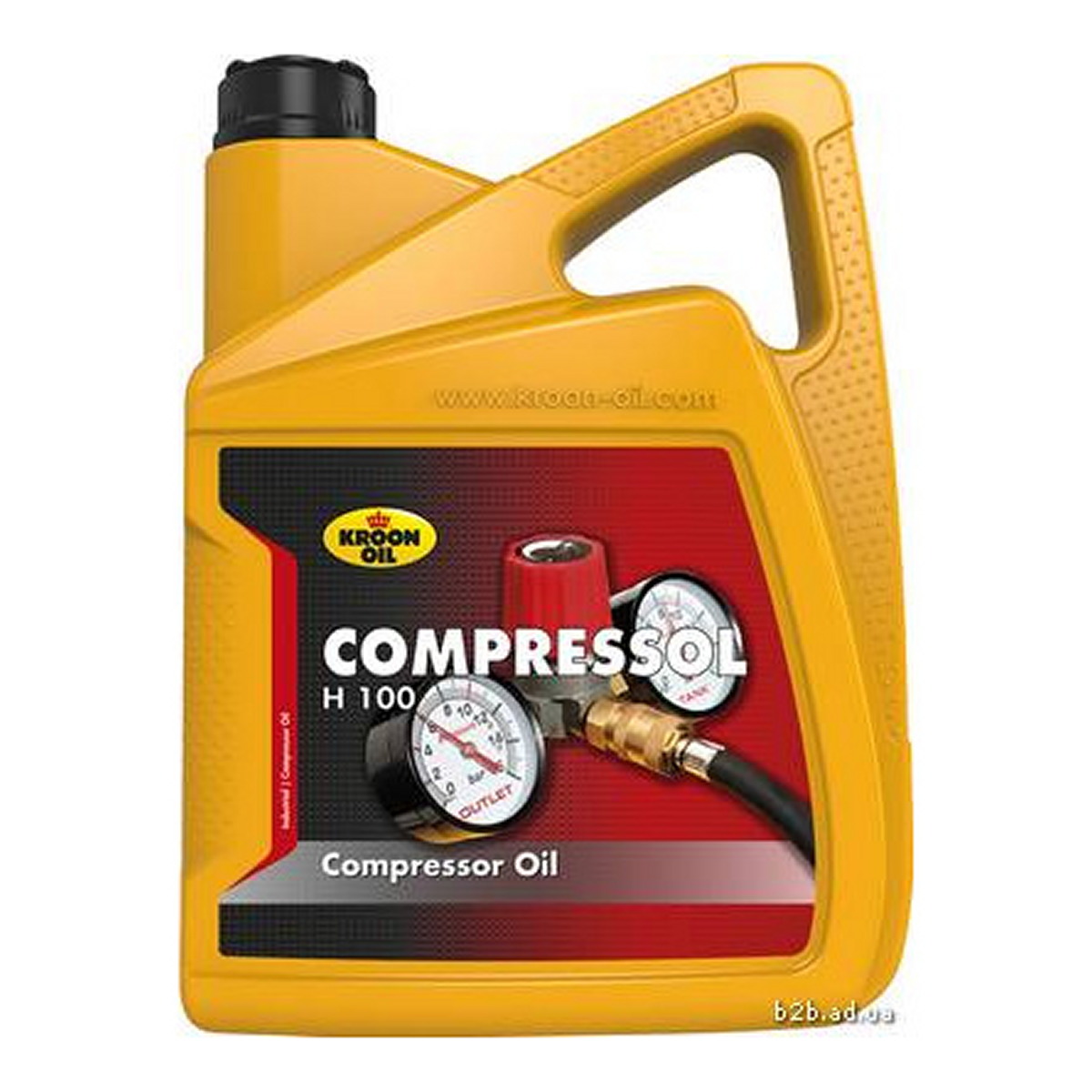 Олива компресорна Compressol H100 5л 5 LT CAN KROON-OIL COMPRESSOL H100 KROON OIL (02321) Kroon Oil фото 3