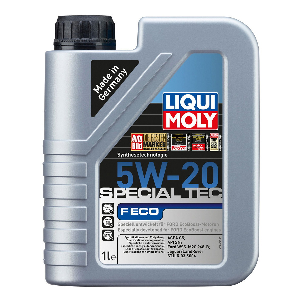 Олива моторна SPECIAL TEC F ECO 5W-20 1л LIQUI MOLY (3840) Liqui Moly фото 3
