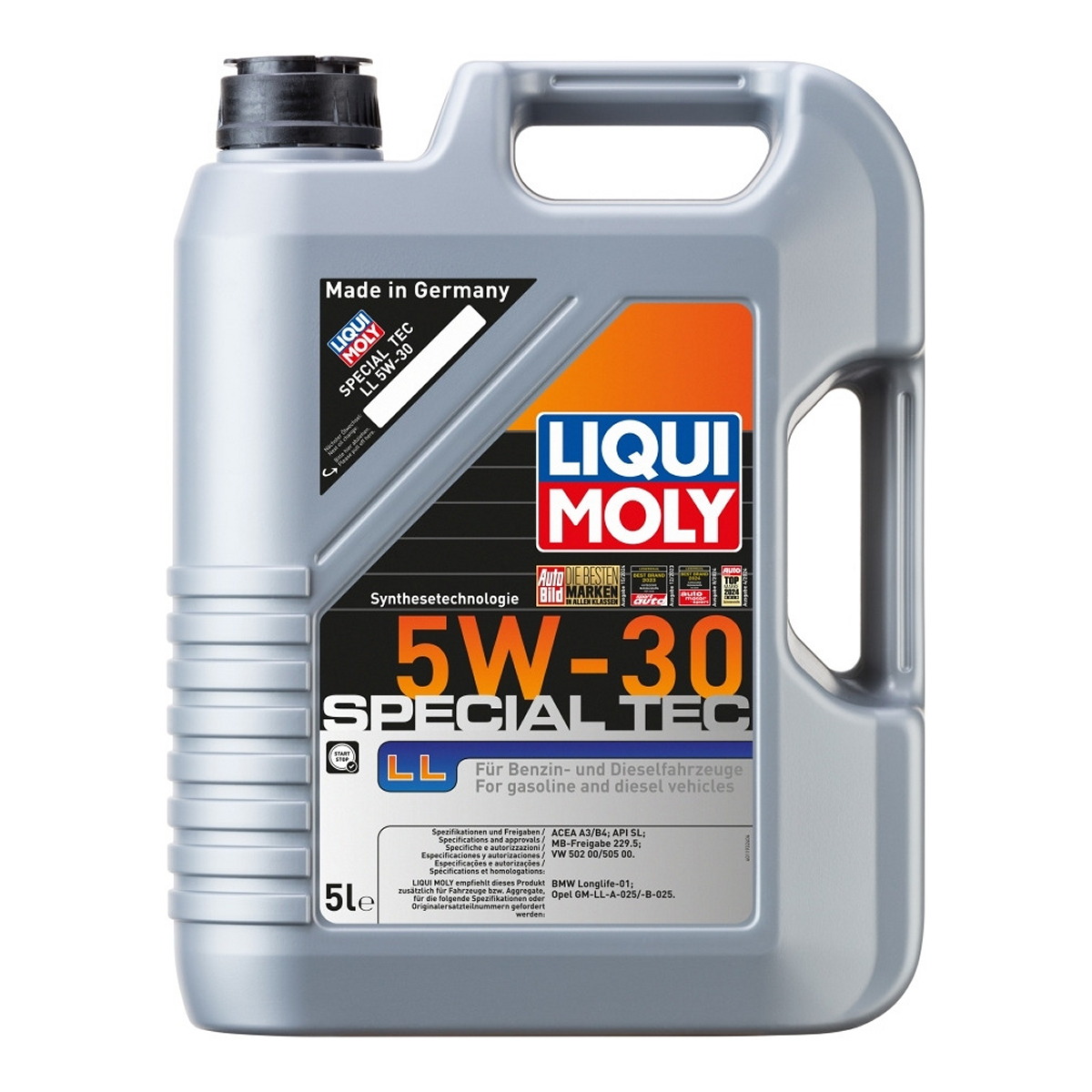Олива моторна Special Tec LL 5W-30 5л LIQUI MOLY (2448) Liqui Moly фото 3