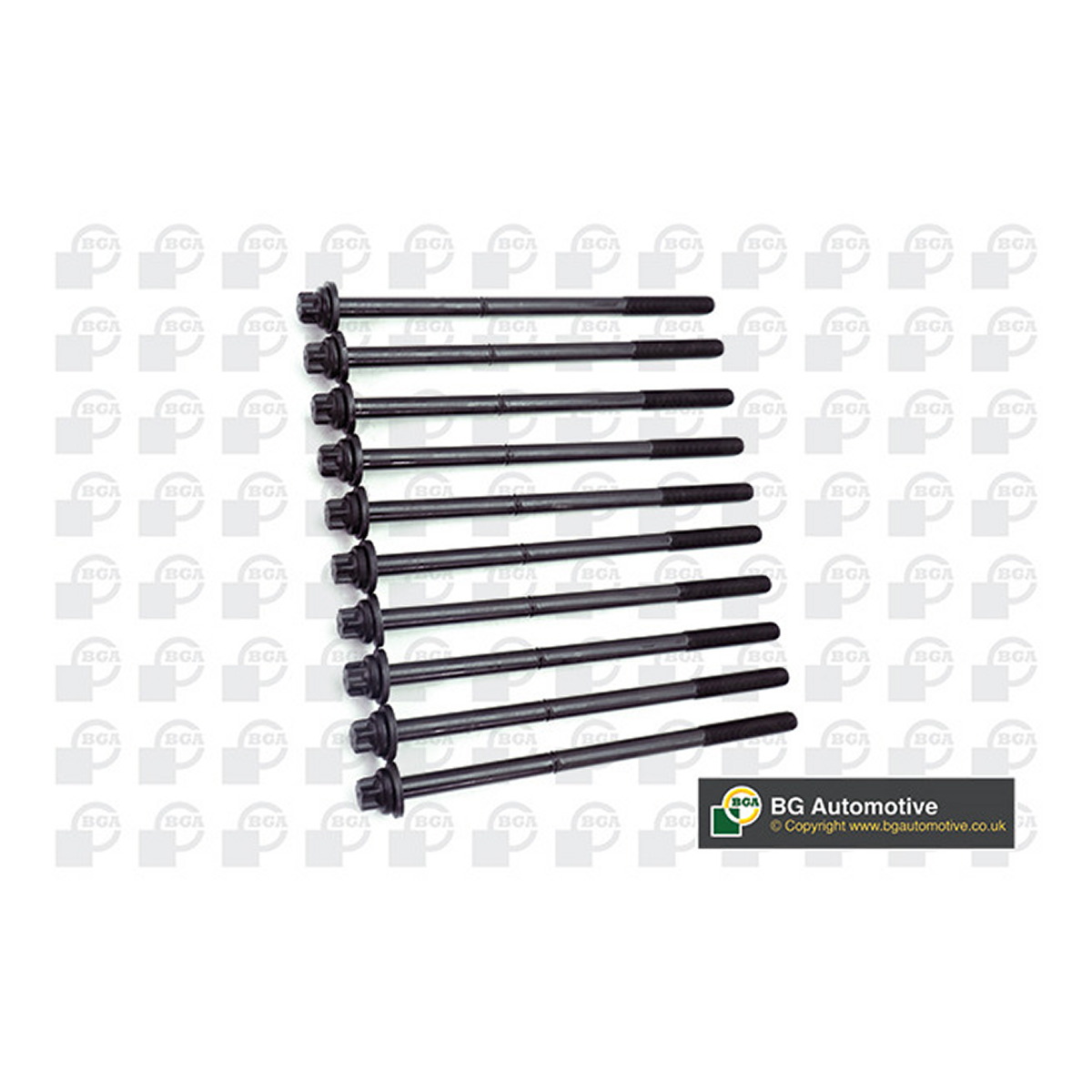 Комплект болтів з головкою системи TORX з чорного металу OPEL / VAUXHALL ASTRA 2002-2005, FRONTERA 1998-2004, OMEGA BGA (BK4392) BGA фото 3