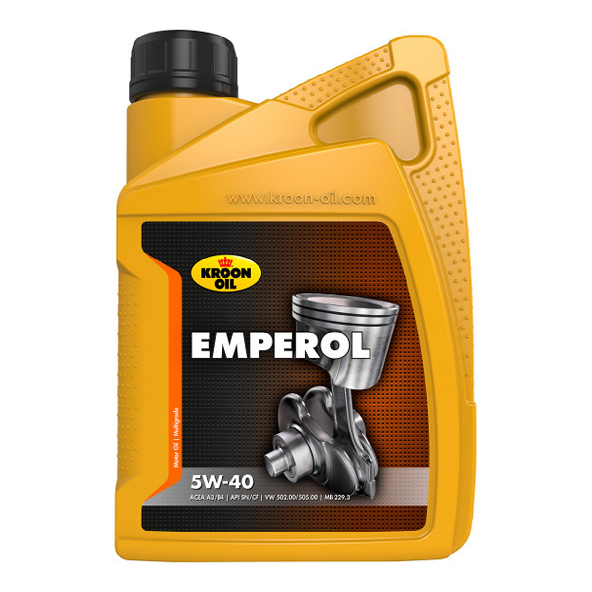 Олива моторна EMPEROL 5W-40 1л СИНТ EMPEROL 5W40 1L (ACEA A3/B4-12, API SN/CF, VW 502.00/505.00, KROON OIL (02219) Kroon Oil фото 3