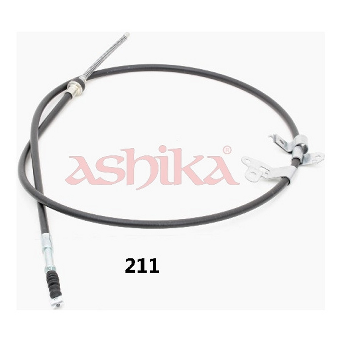 Трос ручного гальма ЗЗАДУ TOYOTA COROLLA (_E12_) 11.2001 - 02.2007 ASHIKA (131-02-211) ASHIKA фото 3