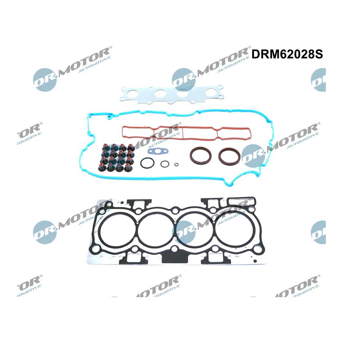 Комплект прокладок з різних матеріалів HEAD SET FORD 1.6 ECOBOOST JQDA/JQDB/JTBA/JTBB/JTWA/JTWB 11- DR MOTOR (DRM62028S) DR.motor фото 3