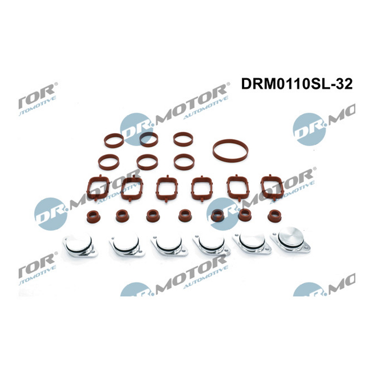 Комплект прокладок гумових BMW/LR INTAKE MANIFOLD GASKET SET DR MOTOR (DRM0110SL-32) DR.motor фото 3