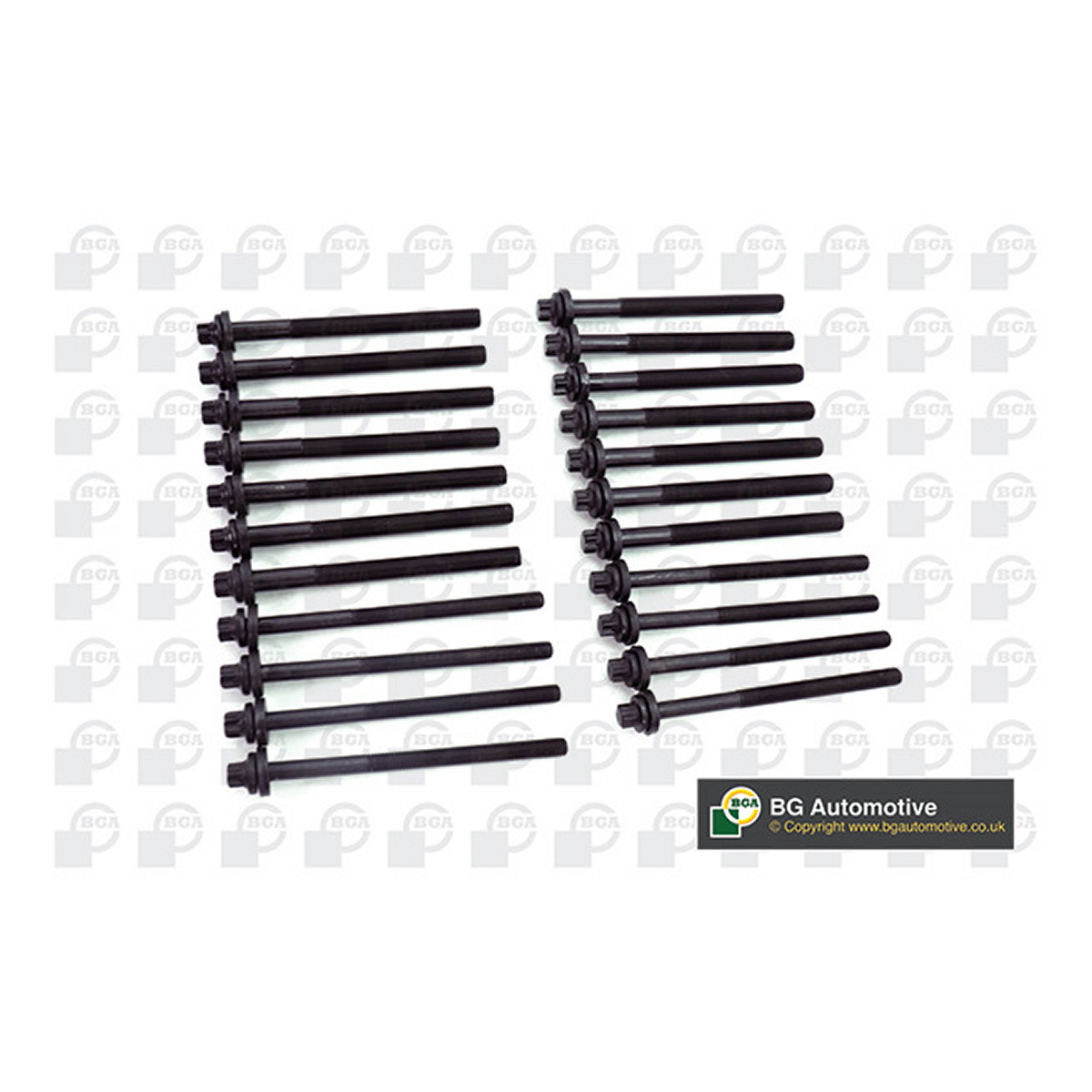 Комплект болтів з головкою системи TORX з чорного металу CITROEN RELAY/JUMPER 1994-2002, XM 1994-2000 BGA (BK5306) BGA фото 3
