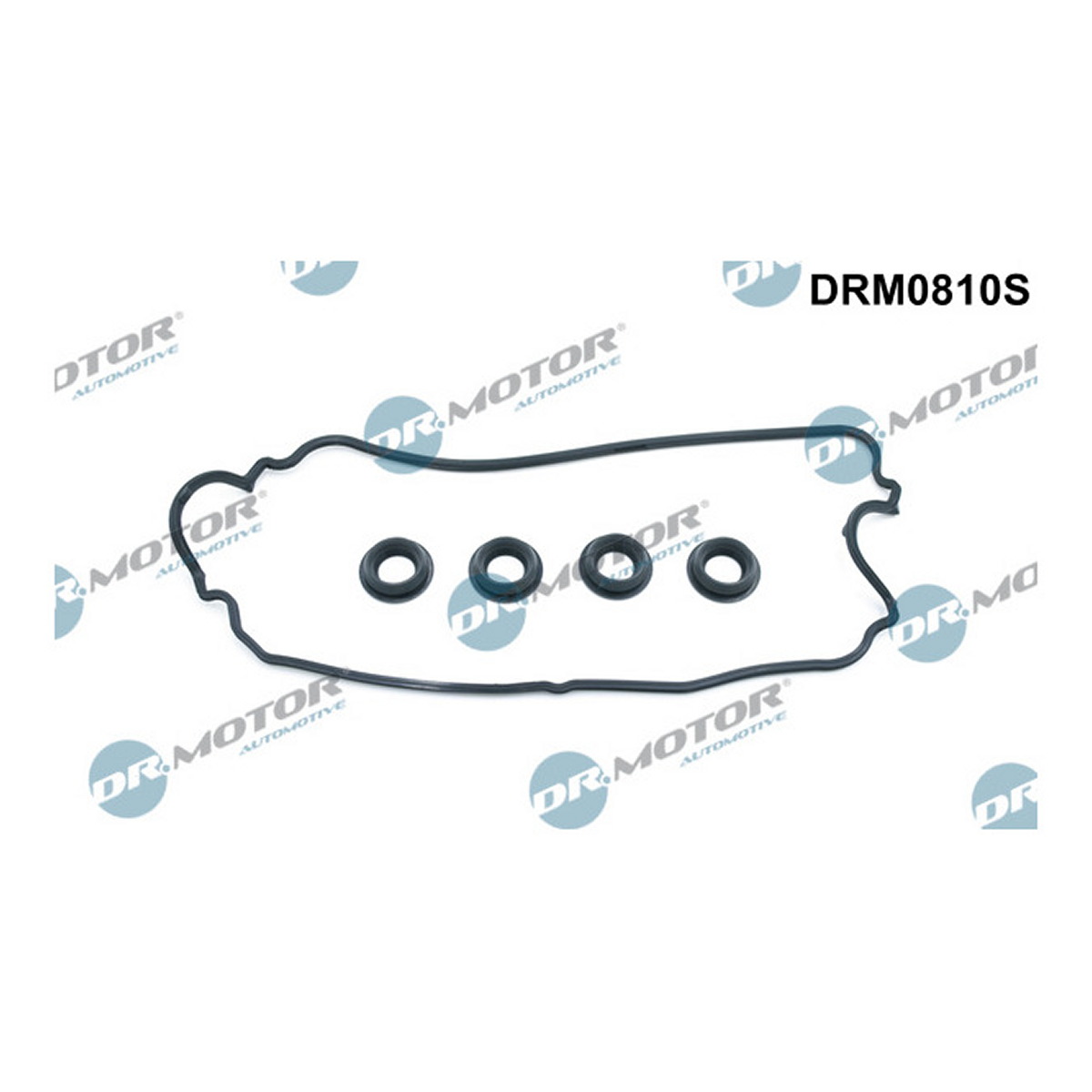 Комплект прокладок гумових КЛАП.КР. (SET) RENAULT 1.0/1.2 D4D/D4F 01- DR MOTOR (DRM0810S) DR.motor фото 3