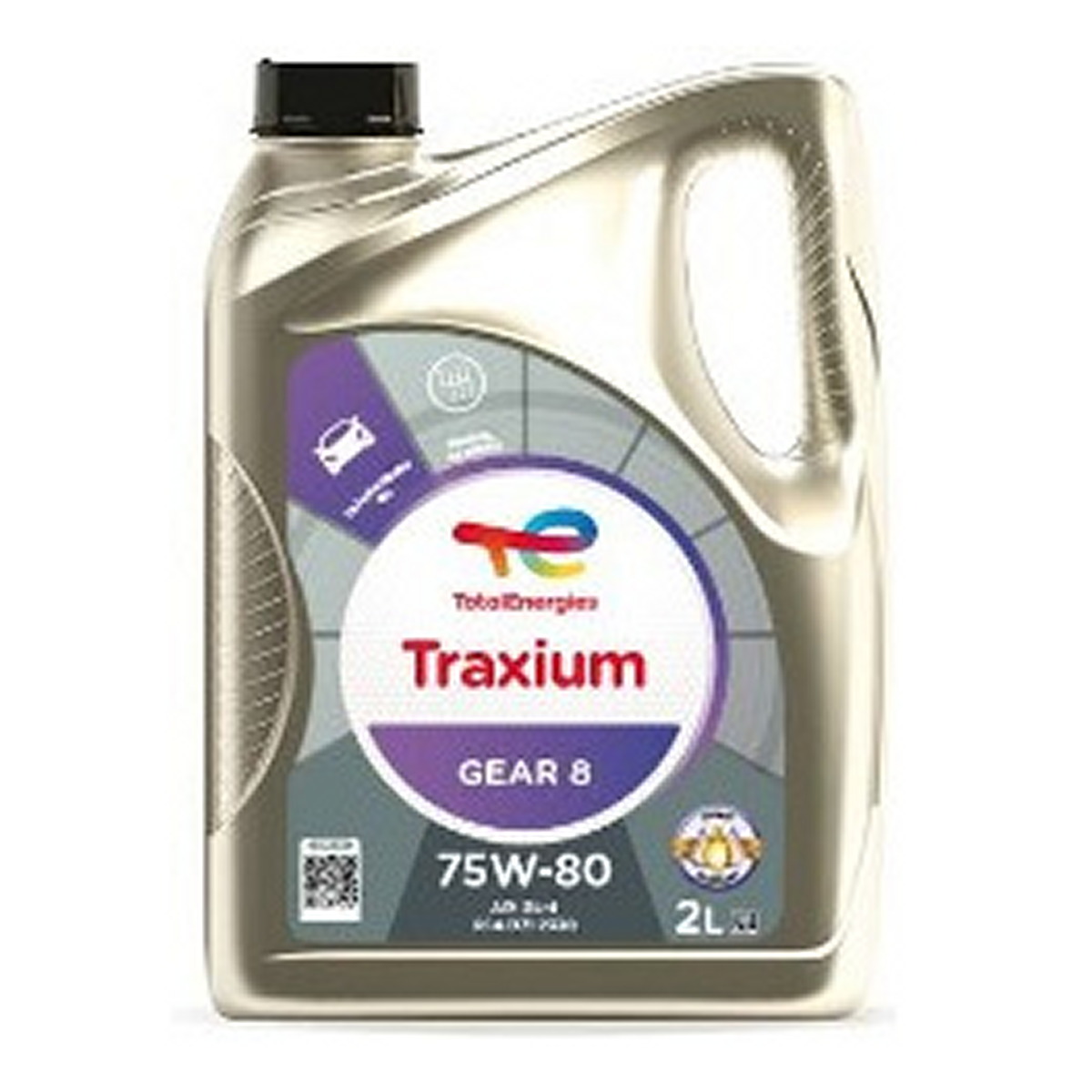 Олива трансмісійна TRAXIUM GEAR 8 75W-80 2 л TRAXIUM GEAR 8 75W80 6X2L TOTAL (75W80 TRAX G8 2L) Total фото 3