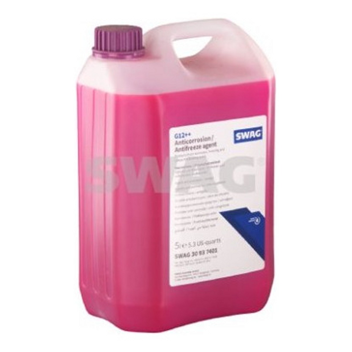 Концентрат охолоджувальний G12++ 37401/5L (SWAG) АНТИФРИЗ ЛІЛОВИЙ G12++ 4X5L (30937401) Swag фото 3