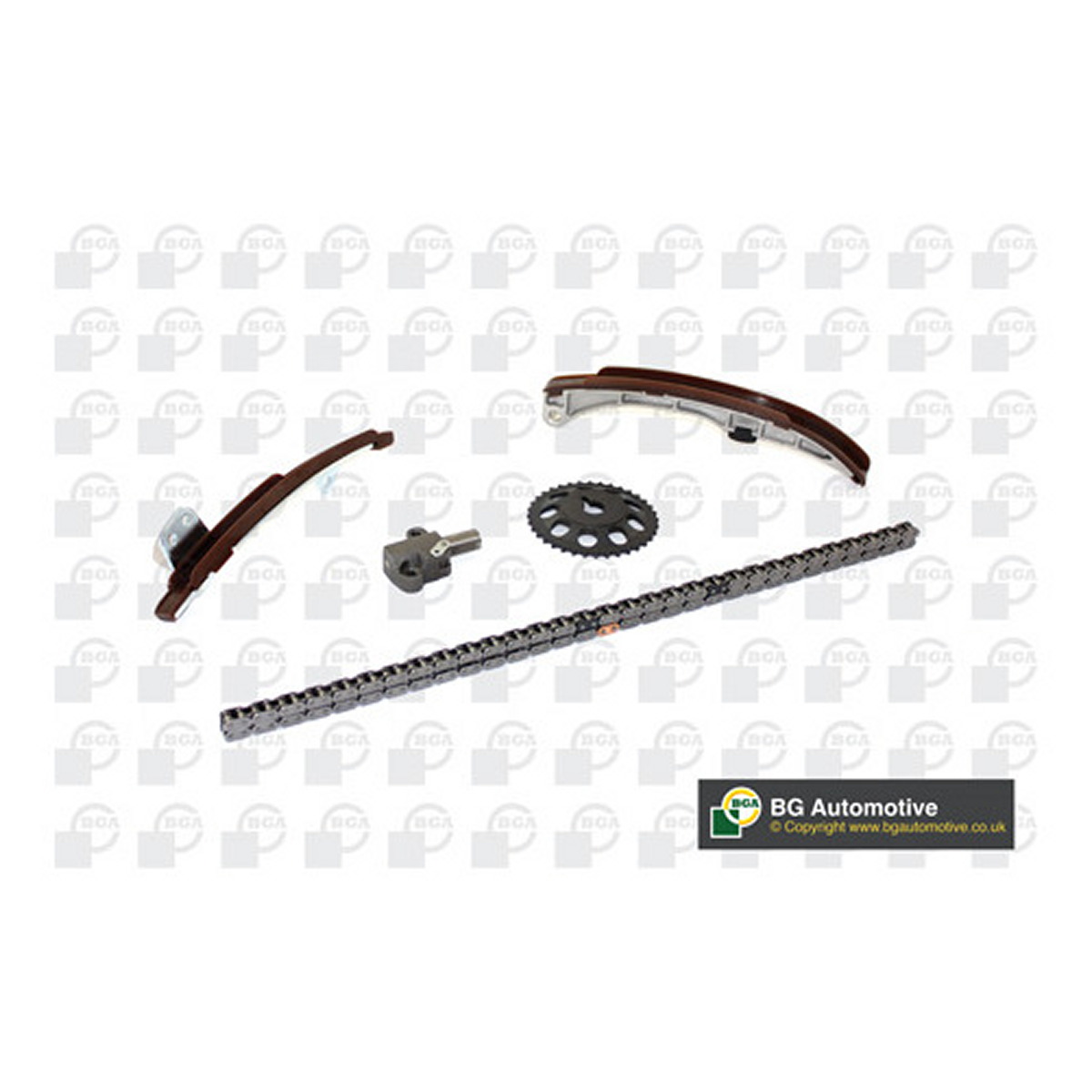 Ланцюг з натягувачем в комплекті TOYOTA PRIUS LIFTBACK (_W2_) 1.5 HYBRID (NHW20_, NHW20R) 2003.09 BGA (TC0460FK) BGA фото 3