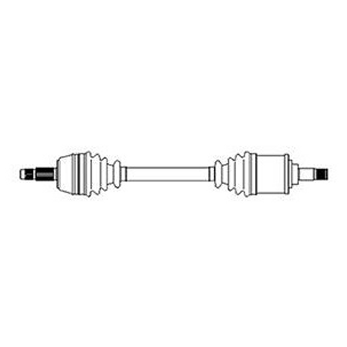 Піввісь PSA PARTNER 1.8 1.9D 96- L METELLI (17-0078) Metelli фото 3