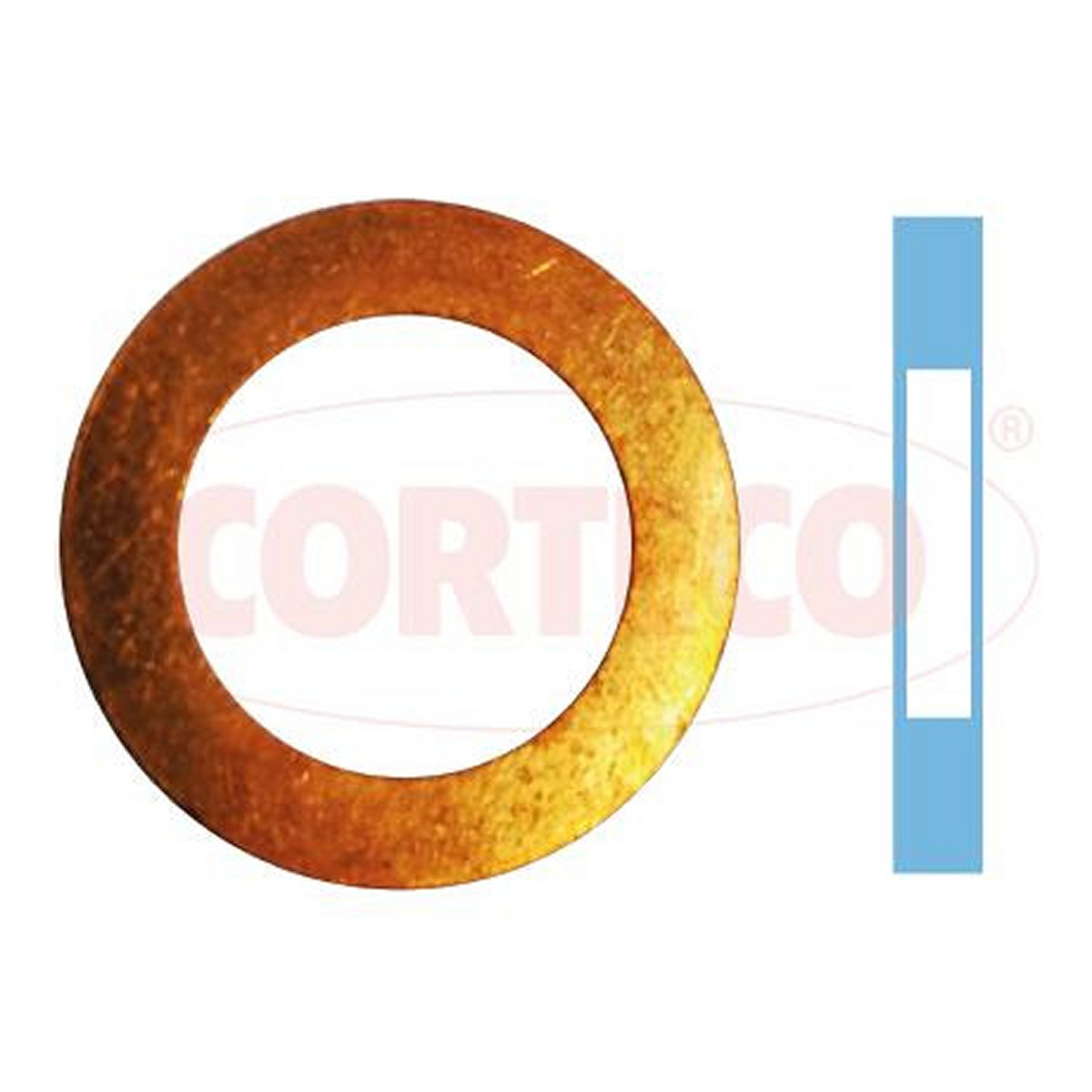 Термошайба SET (4PCS) OPEL УЩІЛЬНЕННЯ ФОРСУНКИ CORTECO (49430777) Corteco фото 3
