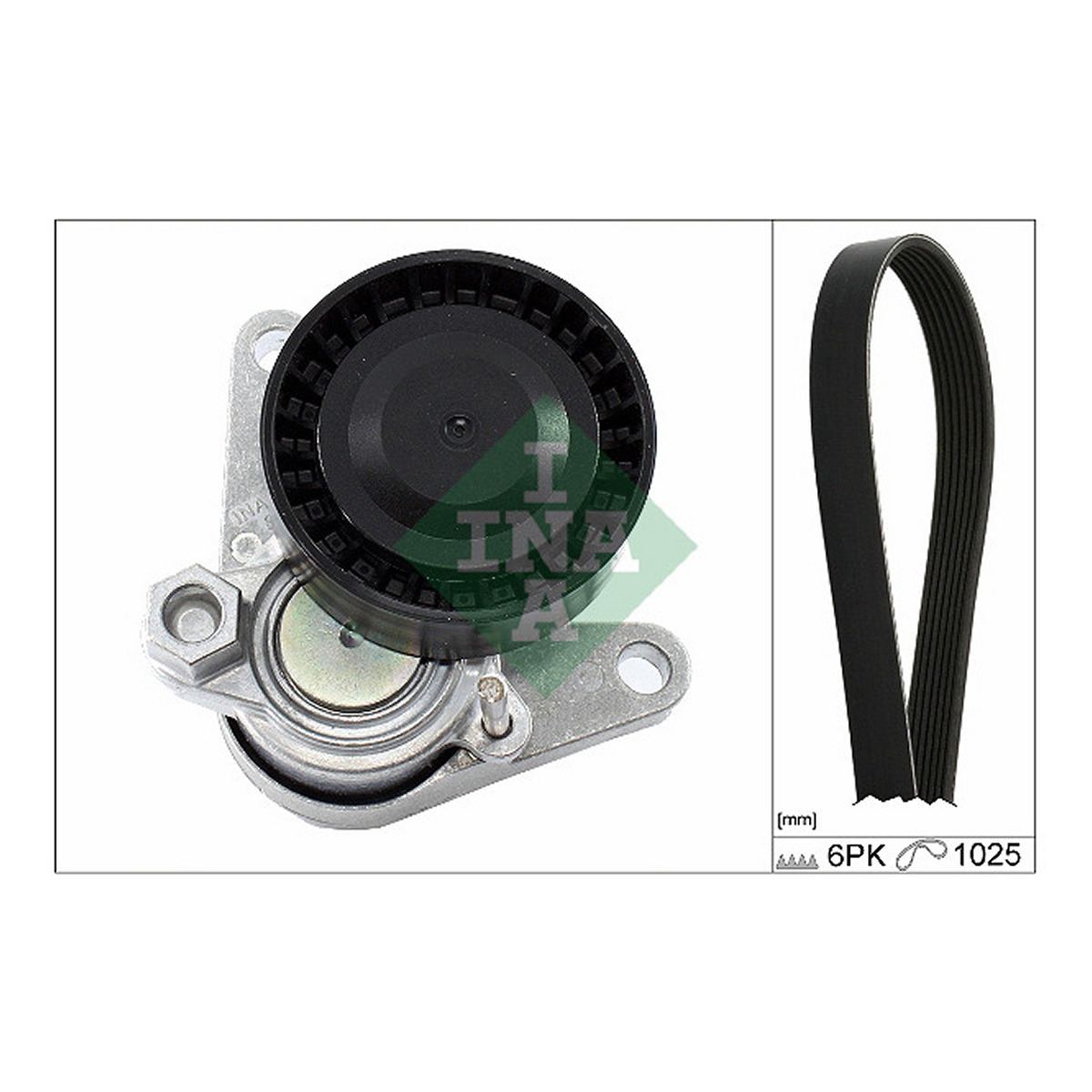 Комплект ремня генератора VW Caddy IV 2.0 TDI 15- (6PK1025) фото 10
