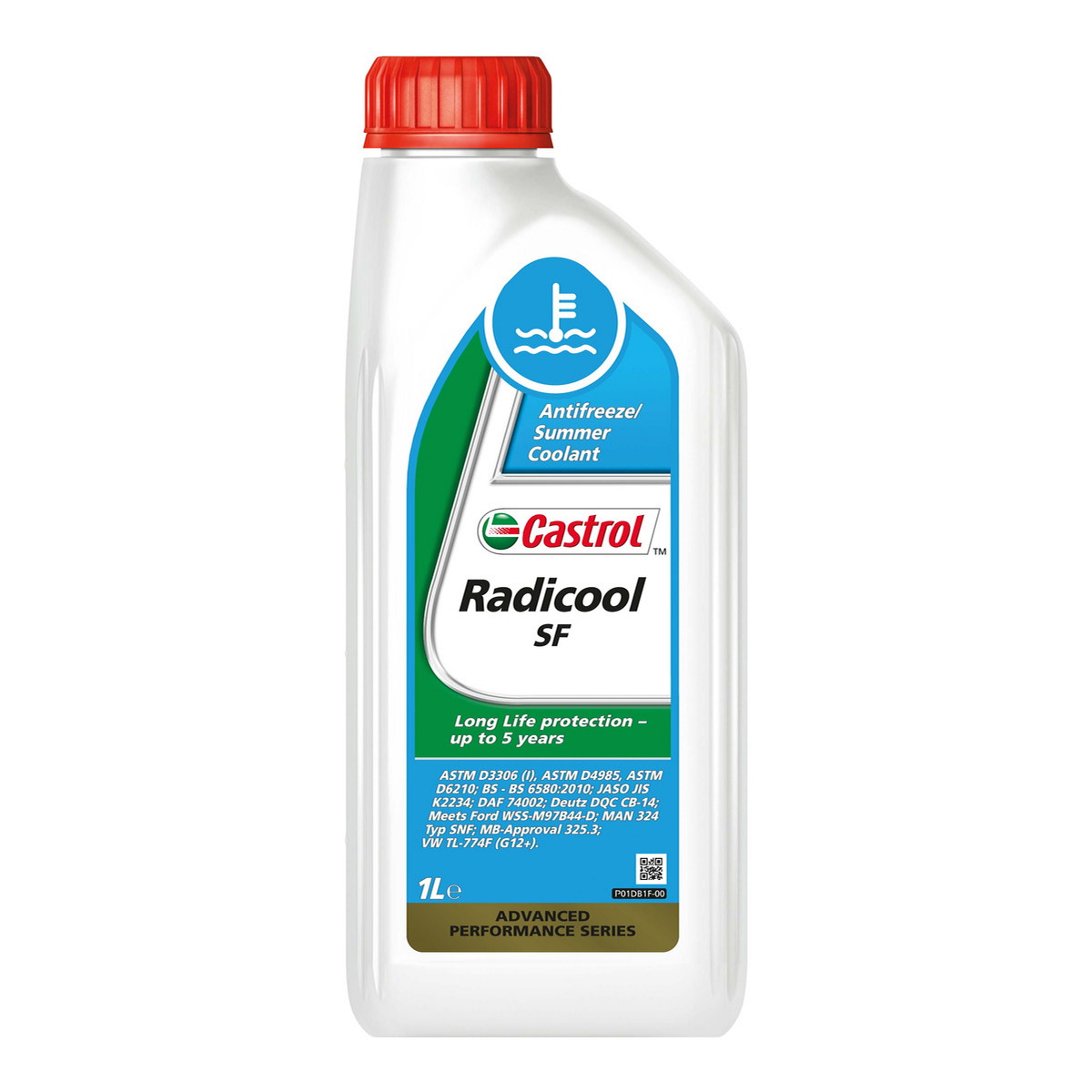 Антифриз концентрат червоний RADICOOL SF 12X1L CASTROL (RADICOOL SF 1L) Castrol фото 3