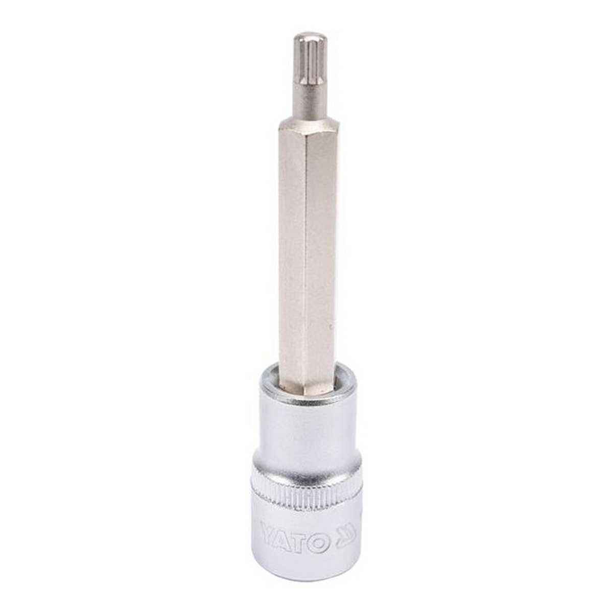 Торцева головка 1/2" зі вставкою SPLINE М6, довжина 100 мм YATO (YT-04351) Yato фото 3