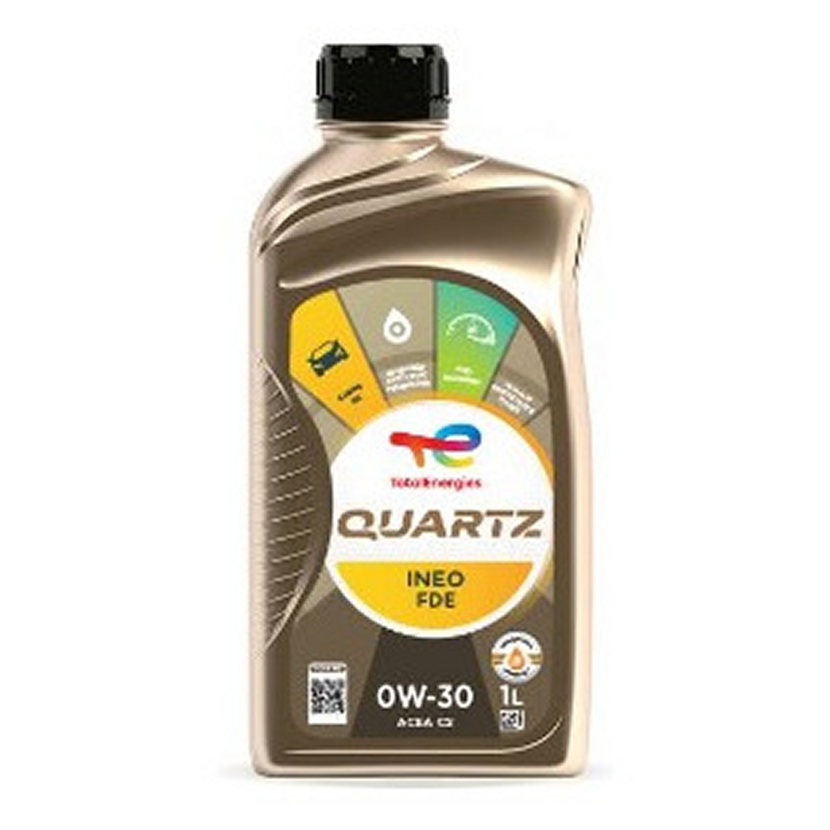 Олива моторна QUARTZ INEO FDE 0W-30 1 л QUARTZ INEO FDE 0W30 12X1L TOTAL (0W30 QI FDE 1 л) Total фото 3