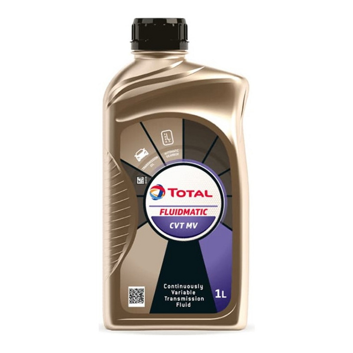 Олива трансмісійна FLUIDMATIC CVT MV 1 л FLUIDMATIC CVT MV 12X1L TOTAL (FLMA CVT MV 1L) Total фото 3