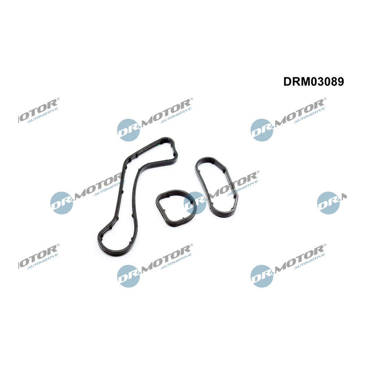 Комплект прокладок гумових OIL COOLER (SET) PSA/OPEL/TOYOTA 1.6HDI 08- DR MOTOR (DRM03089) DR.motor фото 3