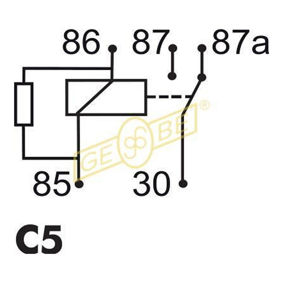 Реле (не більш 60Вт і 2А) MICRO RELAY 12V,15/25A IKA (9.9056.1) Ika фото 3