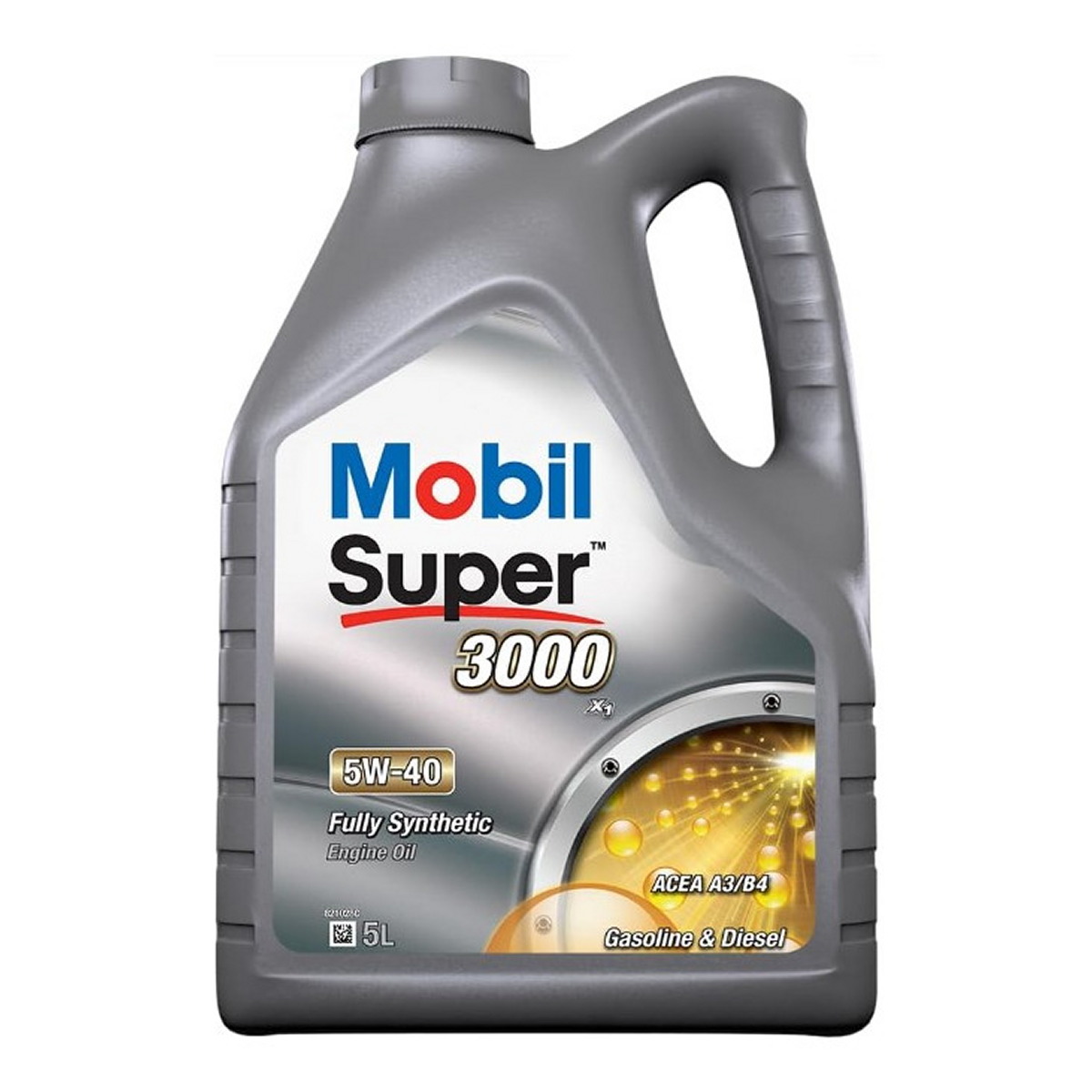 Олива моторна SUPER 3000 5W40 5л SUPER 3000 5W40 5Л MOBIL (5W40 3000 5L) Mobil фото 3