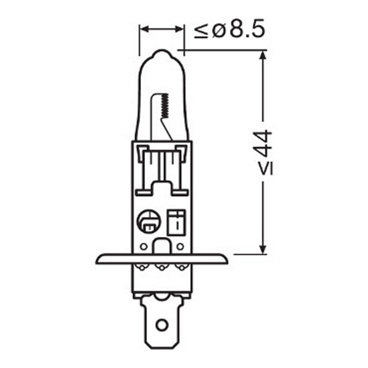Автолампа галогенова 55W H1 12V 55W P14,5S / NIGHT BREAKER® LASER - НА 150% БІЛЬШЕ СВІТЛА OSRAM (64150NL) osram фото 8