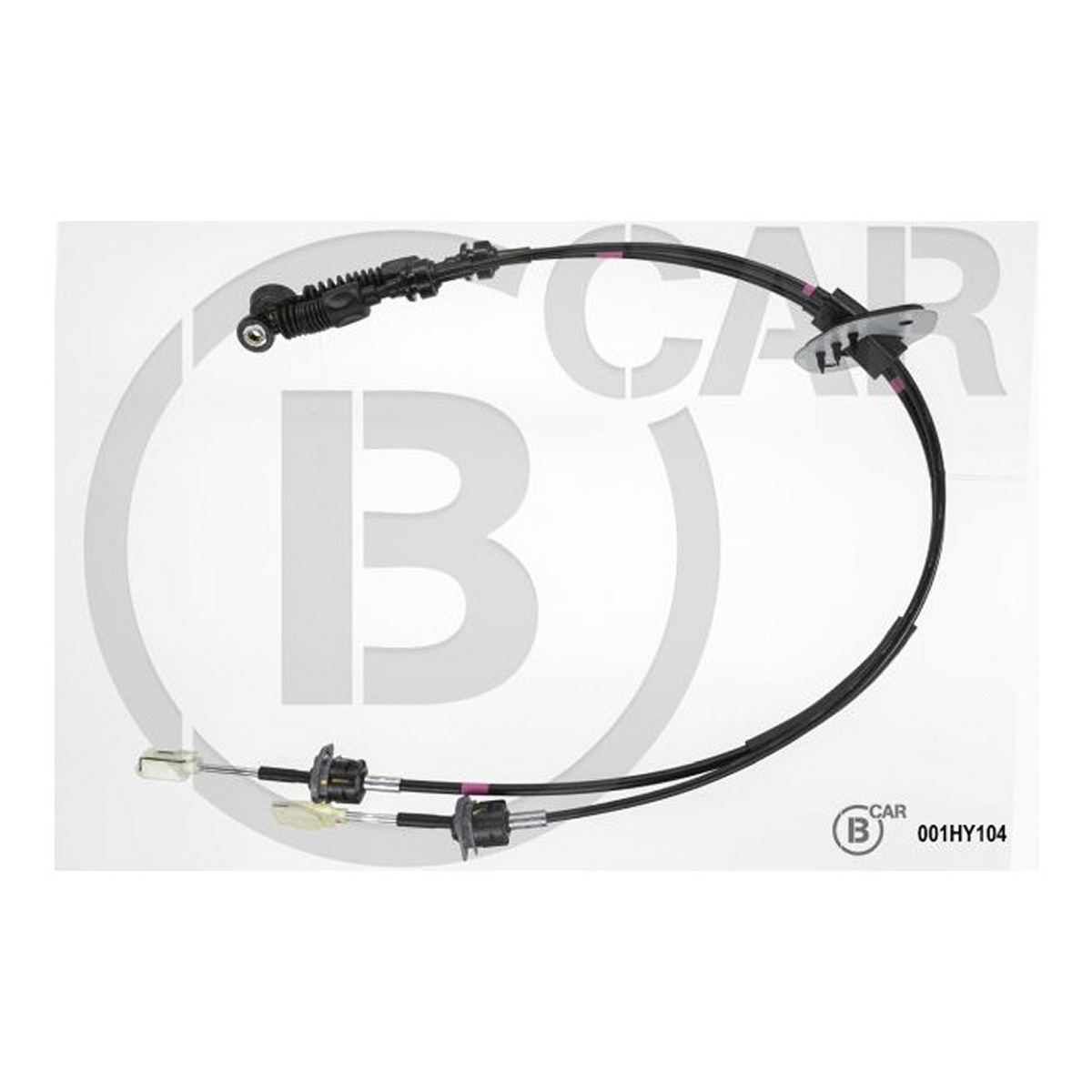 Трос привода коробки передач HYUNDAI SANTA FE I (SM) 2.0 CRDI 4X4 2.0 2003.08 - 2006.03 B CAR (001HY104) B CAR фото 3