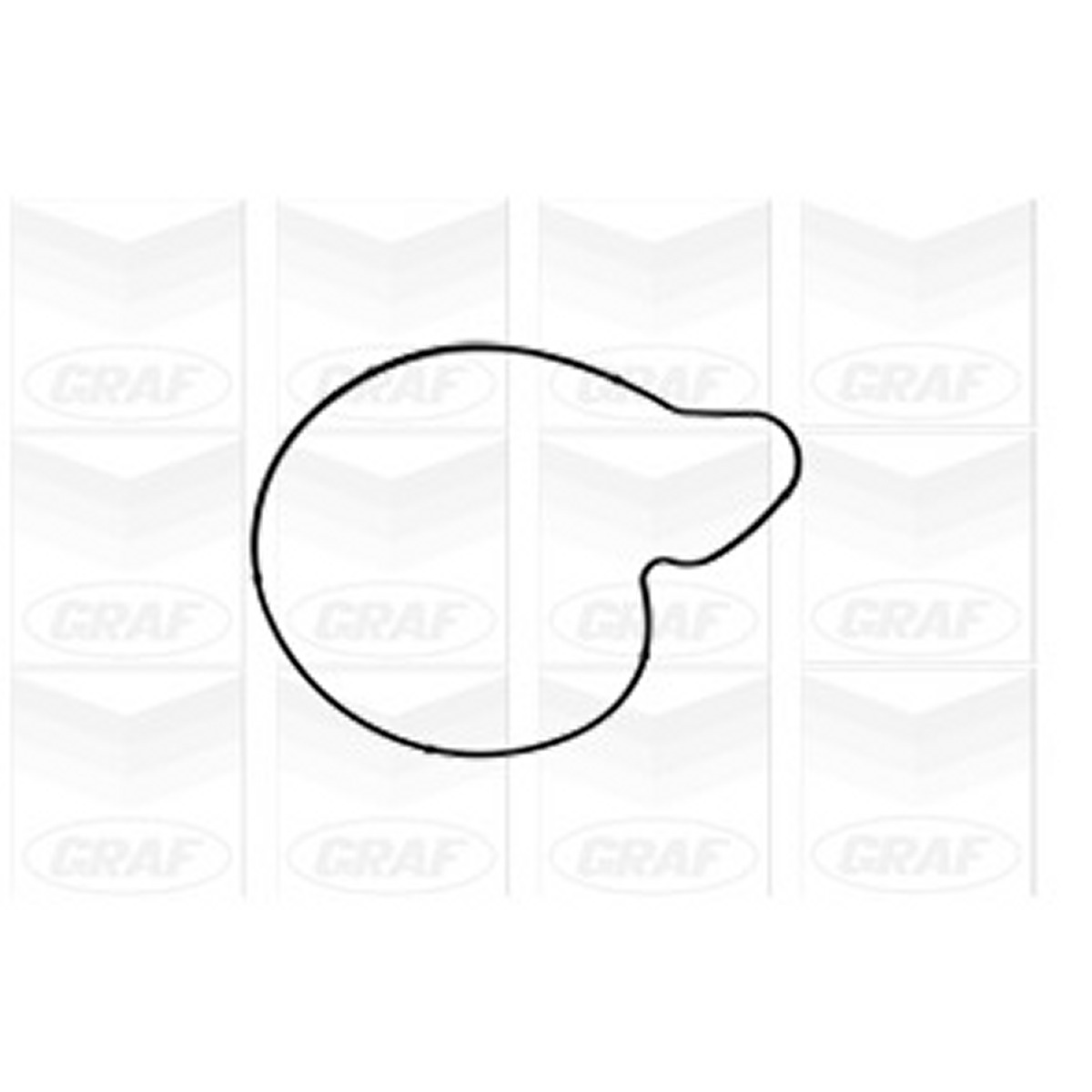 Помпа водяна AUDI Q5 (8RB) 3.2 FSI QUATTRO 2008.11 - 2017.12 GRAF (PA1050) GRAF фото 3