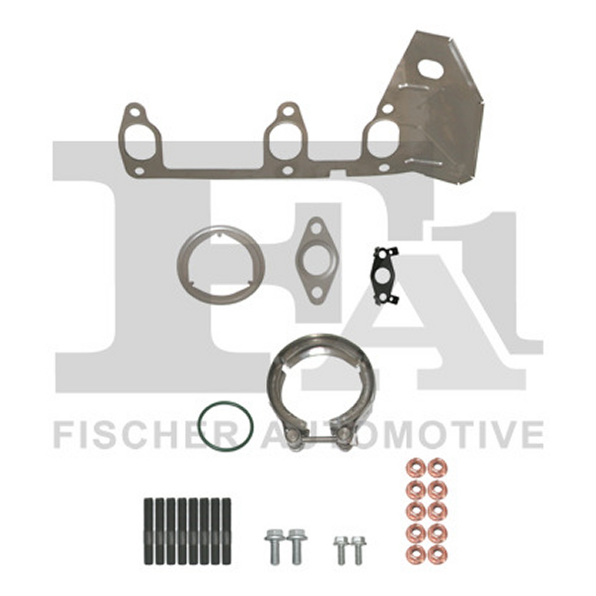 Комплект прокладок з різних матеріалів VW POLO IV (9N_, 9A_) 1.4 TDI 1.4 2005.04 - 2009.11 FISCHER (KT110480) Fischer фото 3