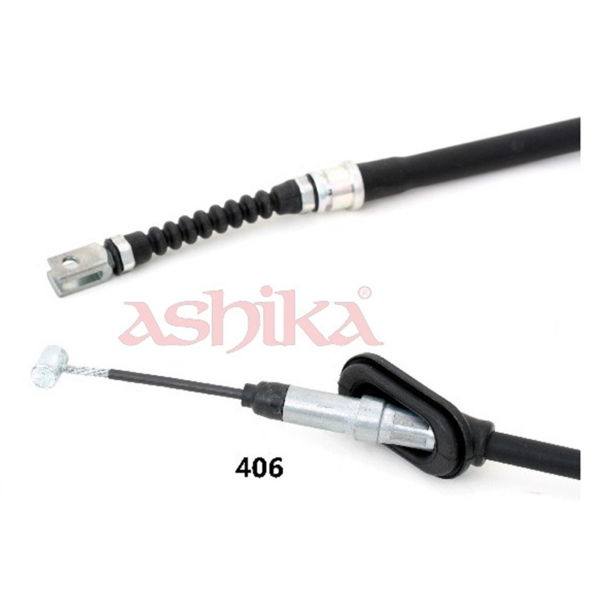 Трос ручного гальма ЗЗАДУ ROVER; HONDA 620 2.0 SDI 03.1995 - 12.1998; ACCORD 2.0I 16V ASHIKA (131-04-406) ASHIKA фото 3