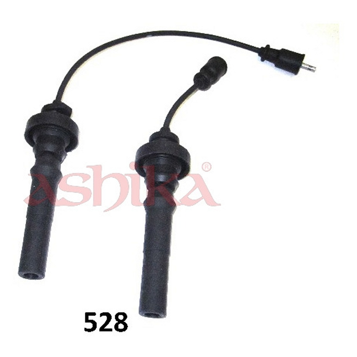 Комплект кабелів високовольтних MITSUBISHI LANCER VII (CS_A, CT_A) 1.6 2000.01-2013.12 ASHIKA (132-05-528) ASHIKA фото 3