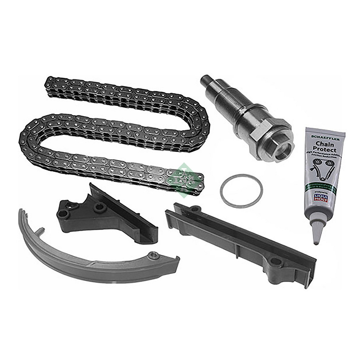 Комплект ланцюга ГРМ MB OM601-603, 2.3D/2.9D/TD, (ланцюг INA) Schaeffler INA фото 11