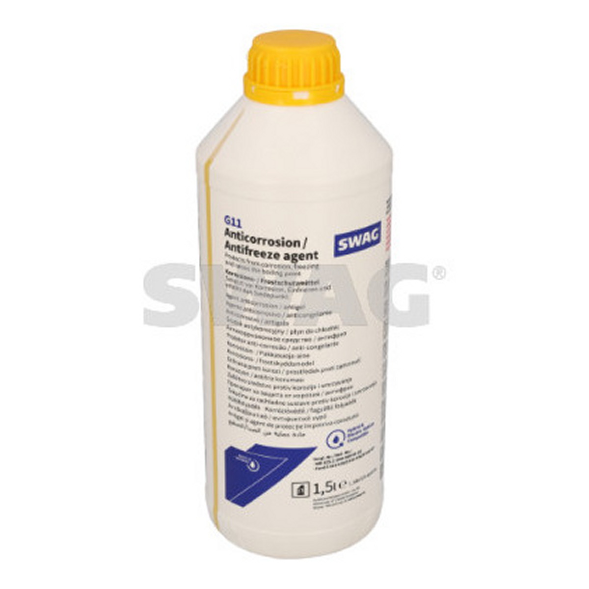 Концентрат охолоджувальний G11 02374/1.5L (SWAG) АНТИФРИЗ ЗЕЛЕНИЙ/ЖЕЛТИЙ G11 12X1.5L (99902374) Swag фото 3