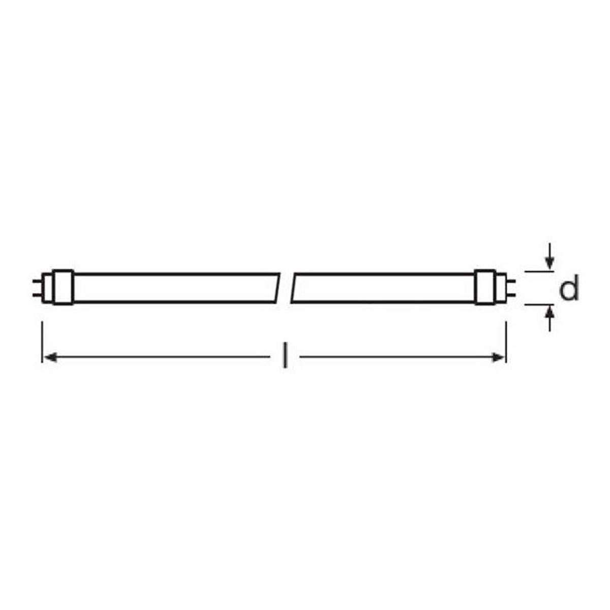 LED лампа побутова (8543709000) G13 LED SUBSTITUBE ENTRY ST8E-1.2M 16W/865 6500K 220-240V 1800 LM OSRAM (4058075817876) osram фото 3