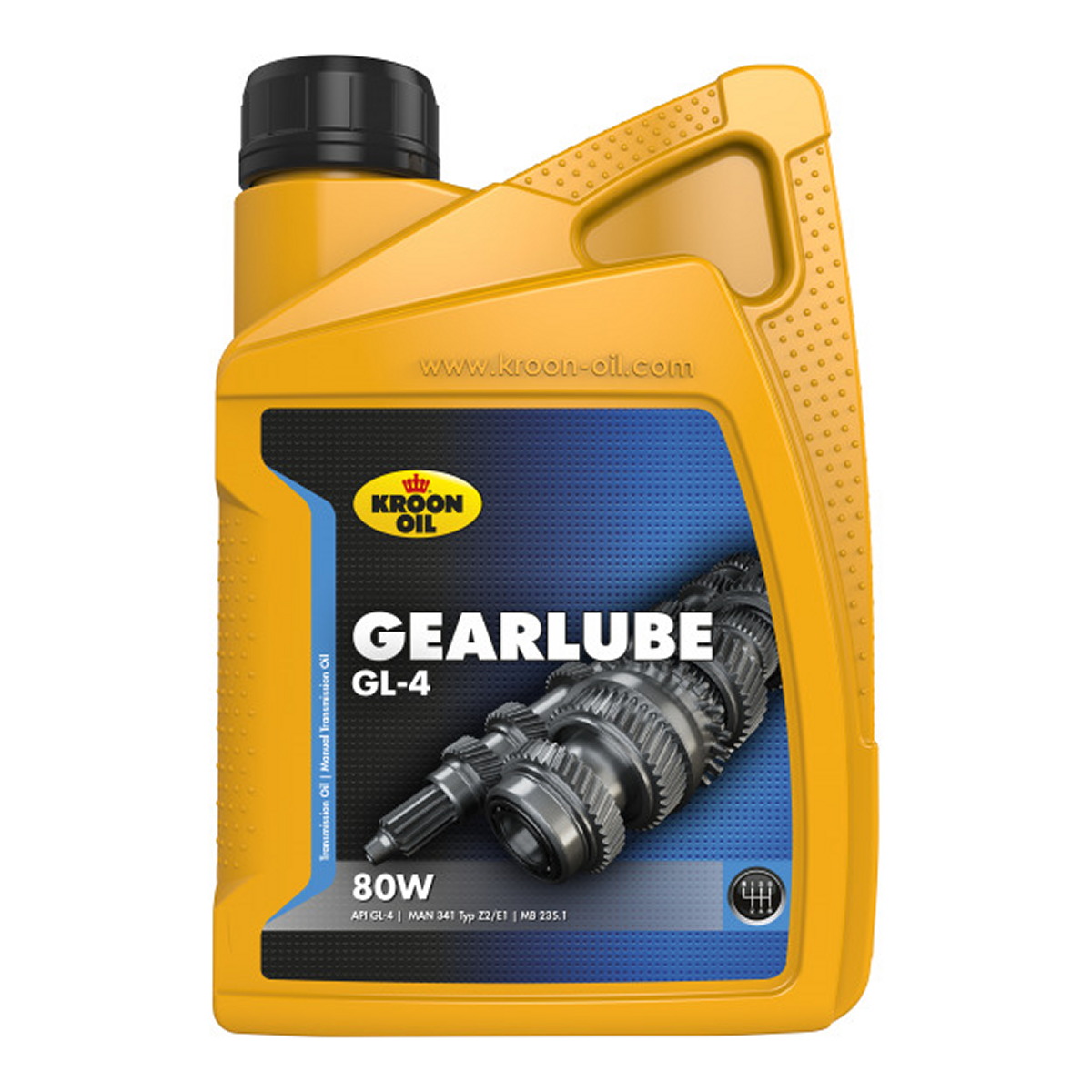 Трансмис GEARLUBE GL4 80W 1L KROON OIL (01209) Kroon Oil фото 3