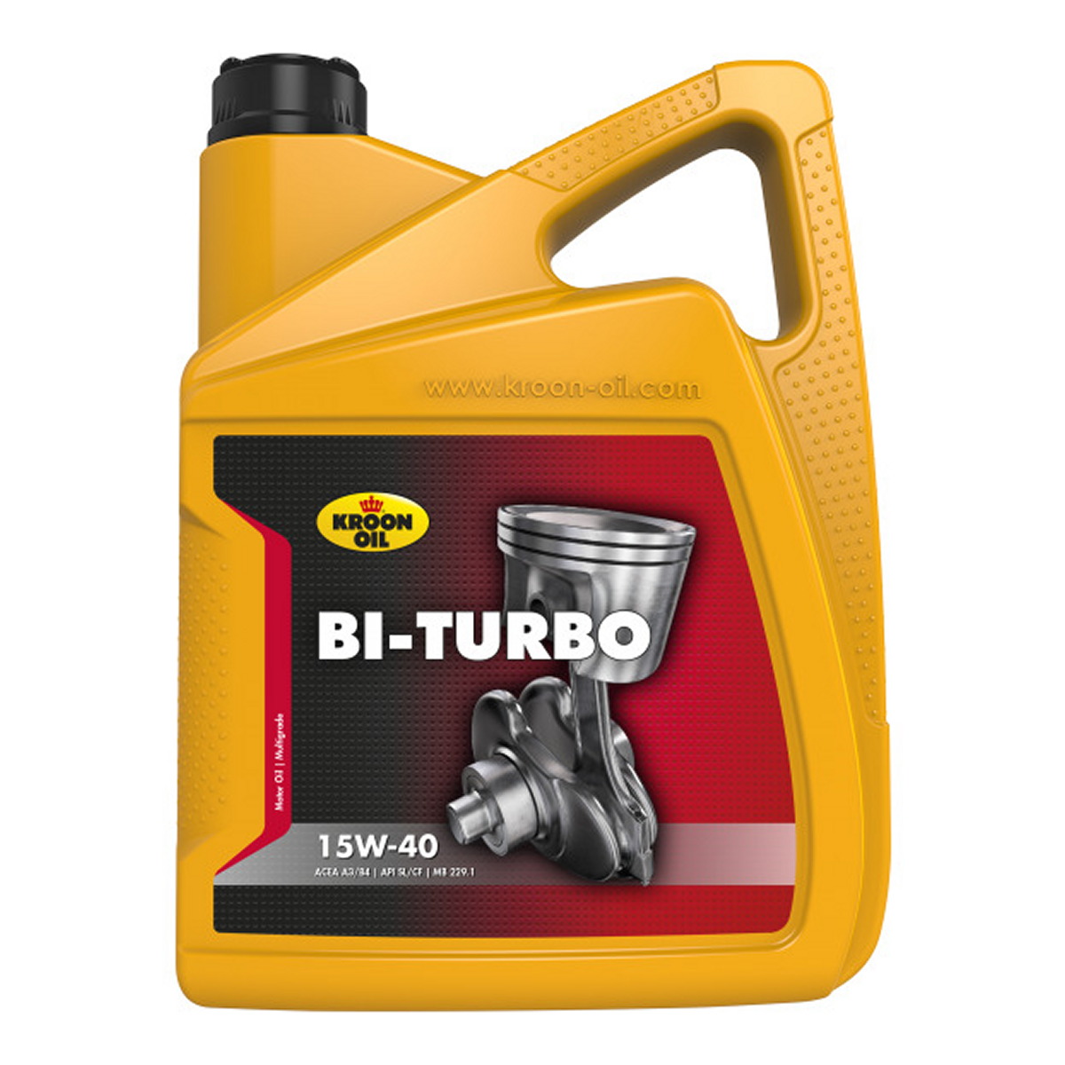 Олива моторна BI-TURBO 15W-40 5л МИНЕР BI-TURBO 15W-40 5L (API SL/CF, ACEA A3/B3, A3/B4, MB 229.1) KROON OIL (00328) Kroon Oil фото 3