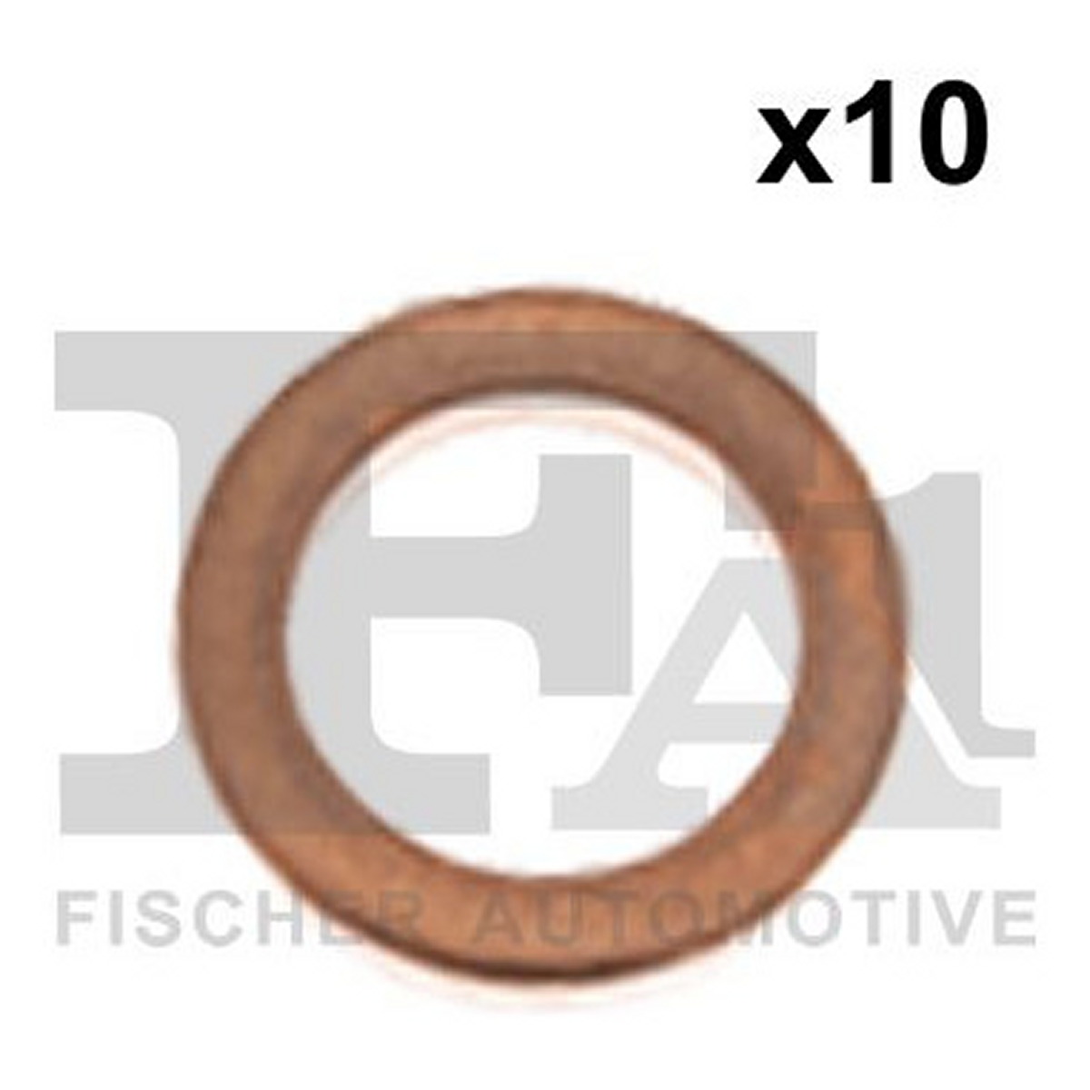 Шайба мідна SET (10PCS) CU 12,00 X 18,00 X 3,00 FISCHER (756.521.010) Fischer фото 3