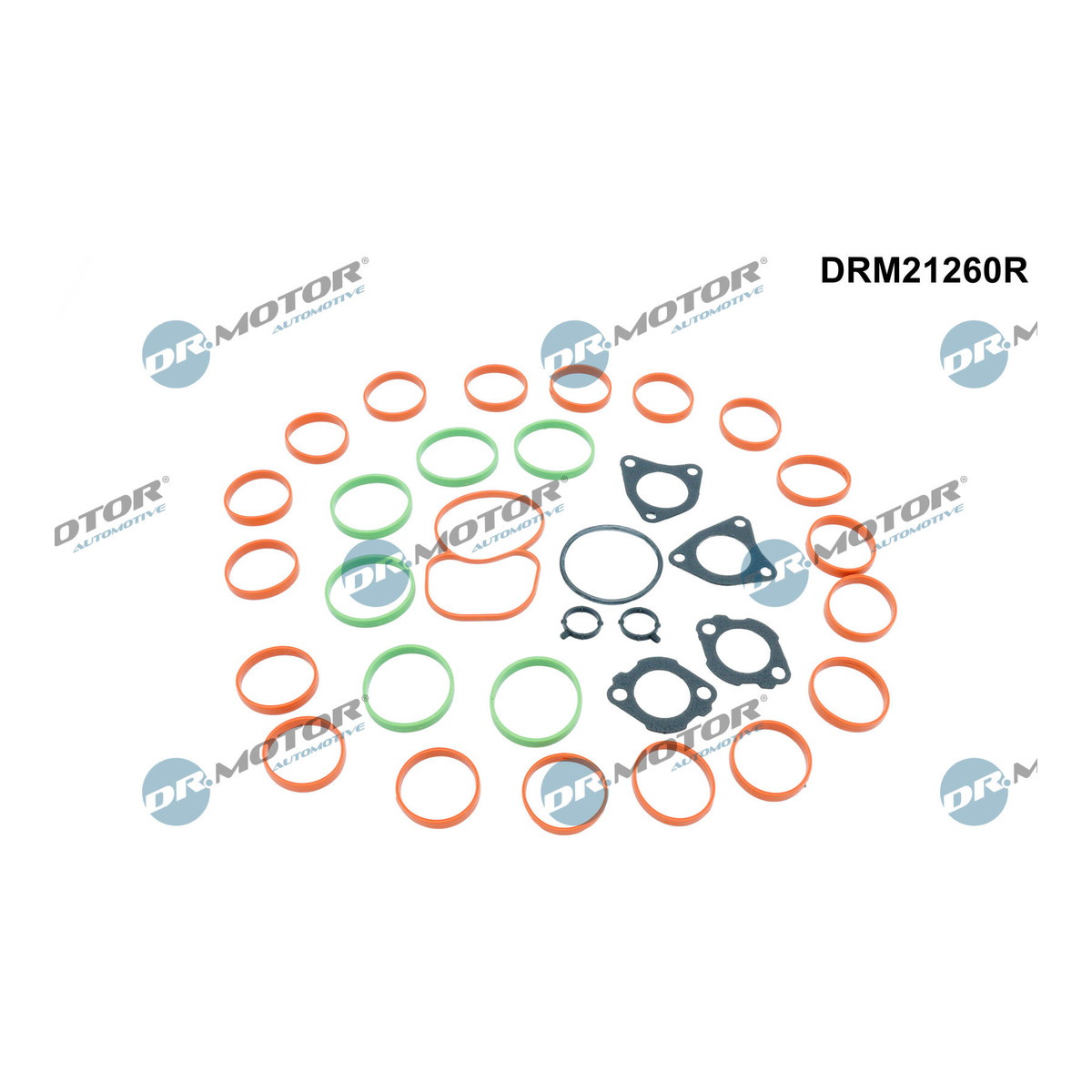 Комплект прокладок гумових КОЛЛ. IN. (SET) VAG 3.0TDI TAUREG/AMAROK CVMC/CVMD/DDXA/DDXB/DDXC DR MOTOR (DRM21260R) DR.motor фото 3