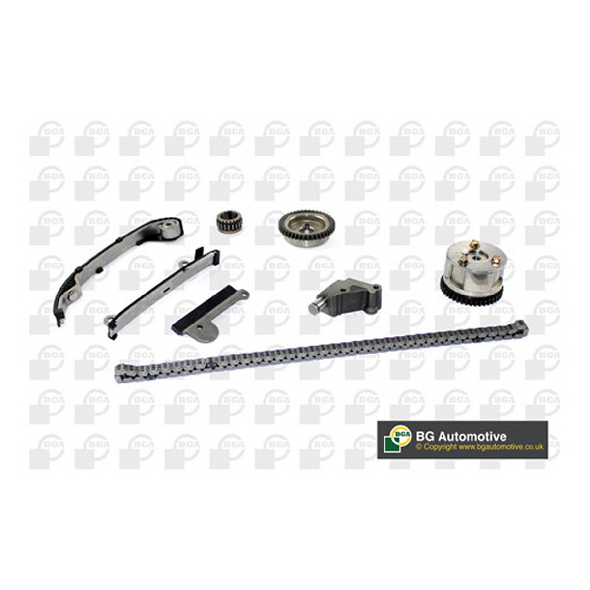 Ланцюг з натягувачем в комплекті NISSAN ALMERA II (N16) 1.5 2002.10 - 2006.09 BGA (TC0265VFK) BGA фото 3