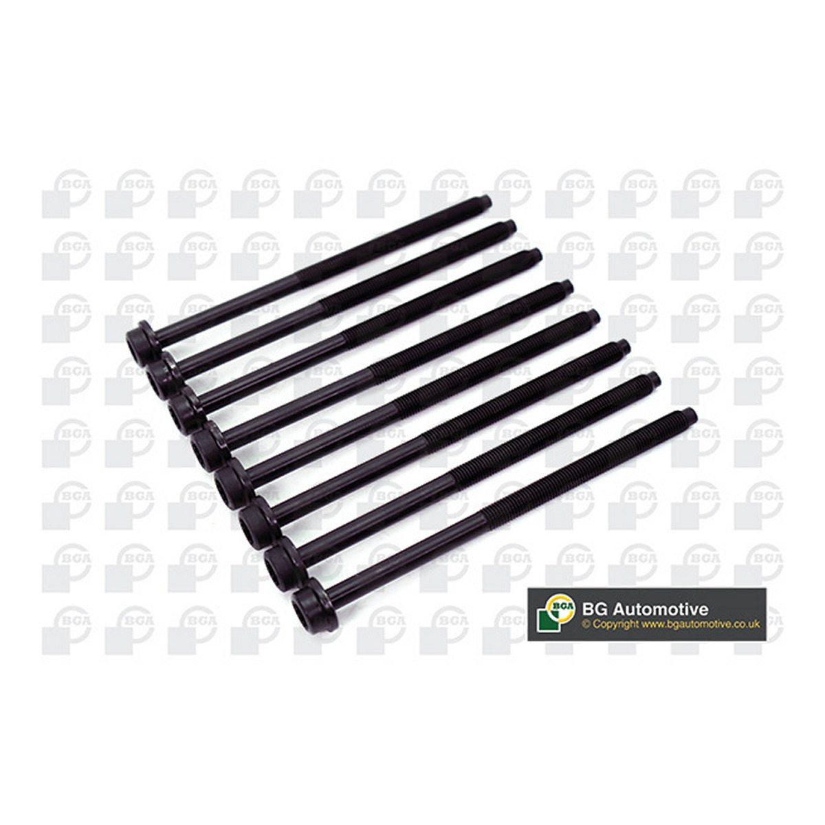 Комплект болтів з головкою системи TORX з чорного металу VOLKSWAGEN FOX 2006-2012, POLO 2005-2007 BGA (BK3365) BGA фото 3
