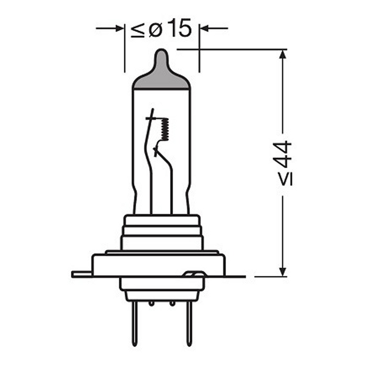 Автолампа галогенова 65W H18 12V 65W PY26D-1/ORIGINAL LINE OSRAM (64180L) osram фото 8