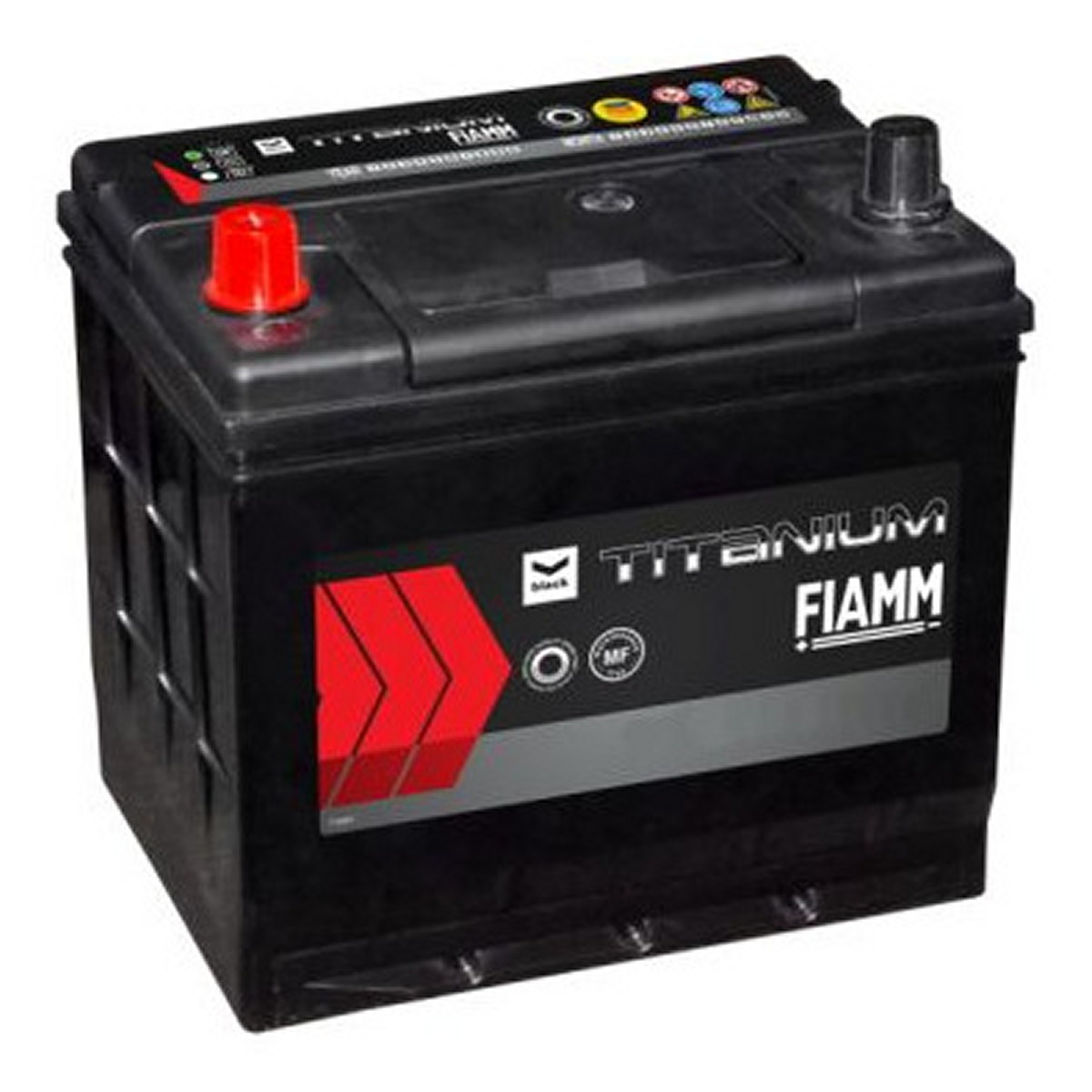 Акумуляторна батарея 60А АКБ FIAMM BLACK TITANIUM (D23X 60) ASIA ЛІВ [+] 12V 60AH 540A 230 (7905181) Fiamm фото 3