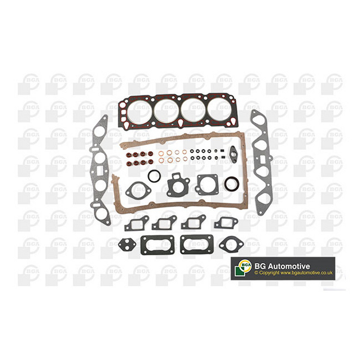 Комплект прокладок з різних матеріалів HEAD FORD 2.0 OHC INJ/CARB BGA (HK3372) BGA фото 3
