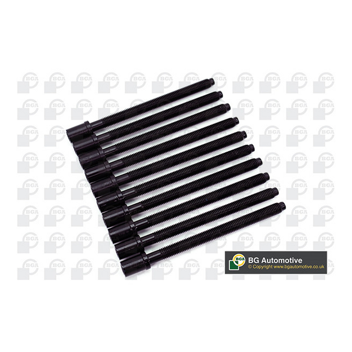 Комплект болтів з головкою системи TORX з чорного металу VOLKSWAGEN GOLF 2009-2014, GOLF PLUS 2005-2009, JETTA 2008- BGA (BK3386) BGA фото 3