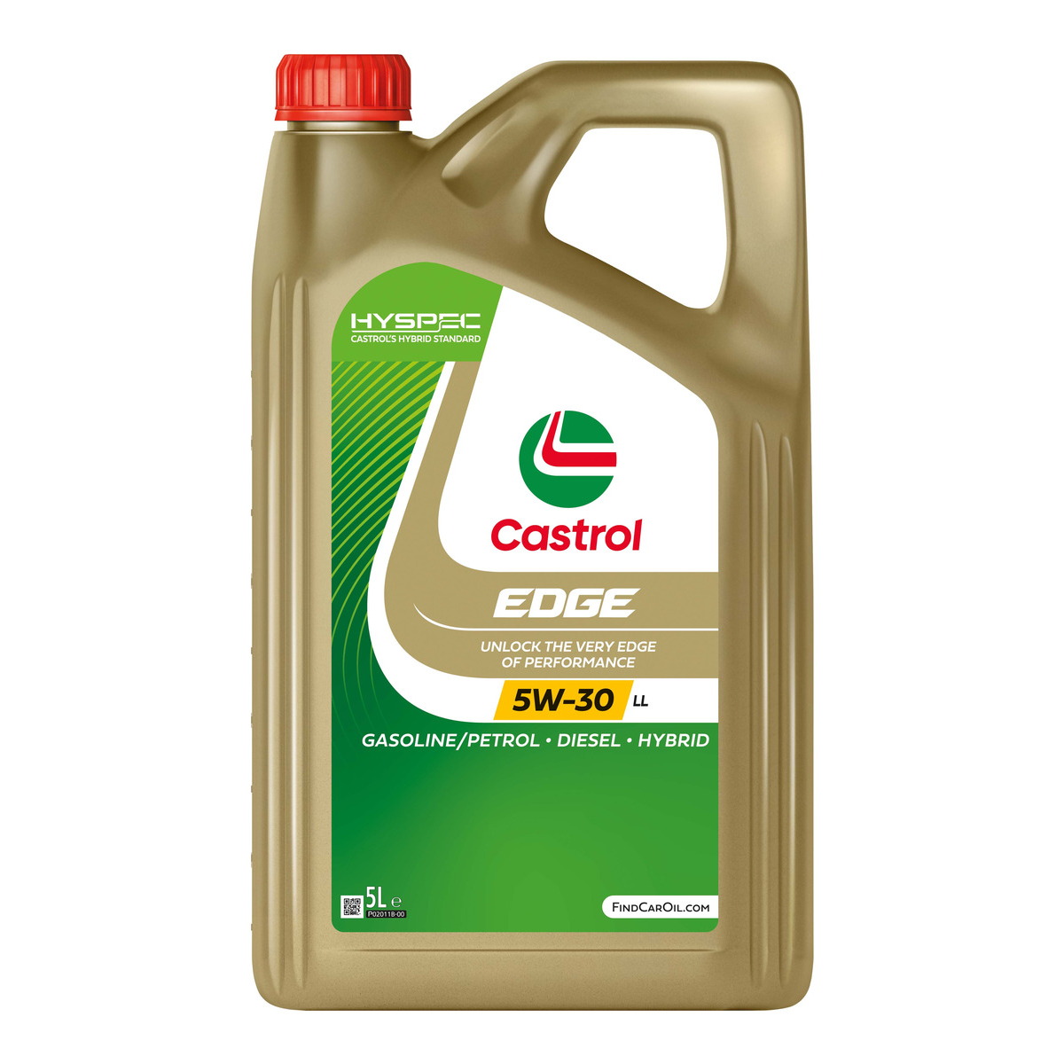 Олива моторна EDGE 5W-30 LL 5л EDGE 5W30 4X5L CASTROL (5W30 E 5L) Castrol фото 3