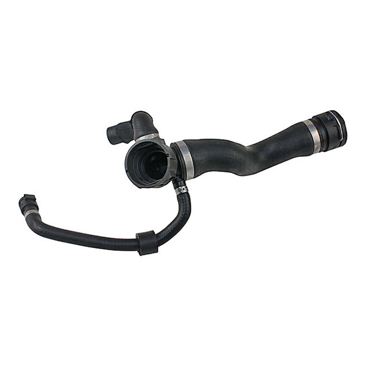 Патрубок системи охолодження гумовий BMW 7 (F01, F02, F03, F04) 740 I, LI 3.0 2012.07 - 2015.12 METZGER (2420556) Metzger фото 3