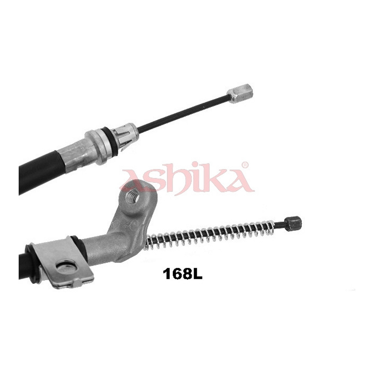 Трос ручного гальма ЗЗАДУ NISSAN QASHQAI 2.0 08.2008 - 12.2013 (РІК ВИРОБНИЦТВА ПІСЛЯ ASHIKA (131-01-168L) ASHIKA фото 3