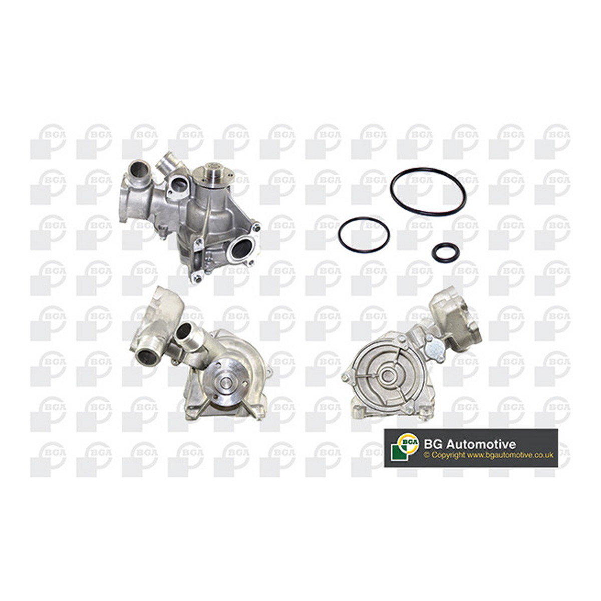 Помпа водяна MERCEDES BENZ 200 SERIES 1992-1993, 300 SERIES 1992-1993, 600 SER BGA (CP3136) BGA фото 3