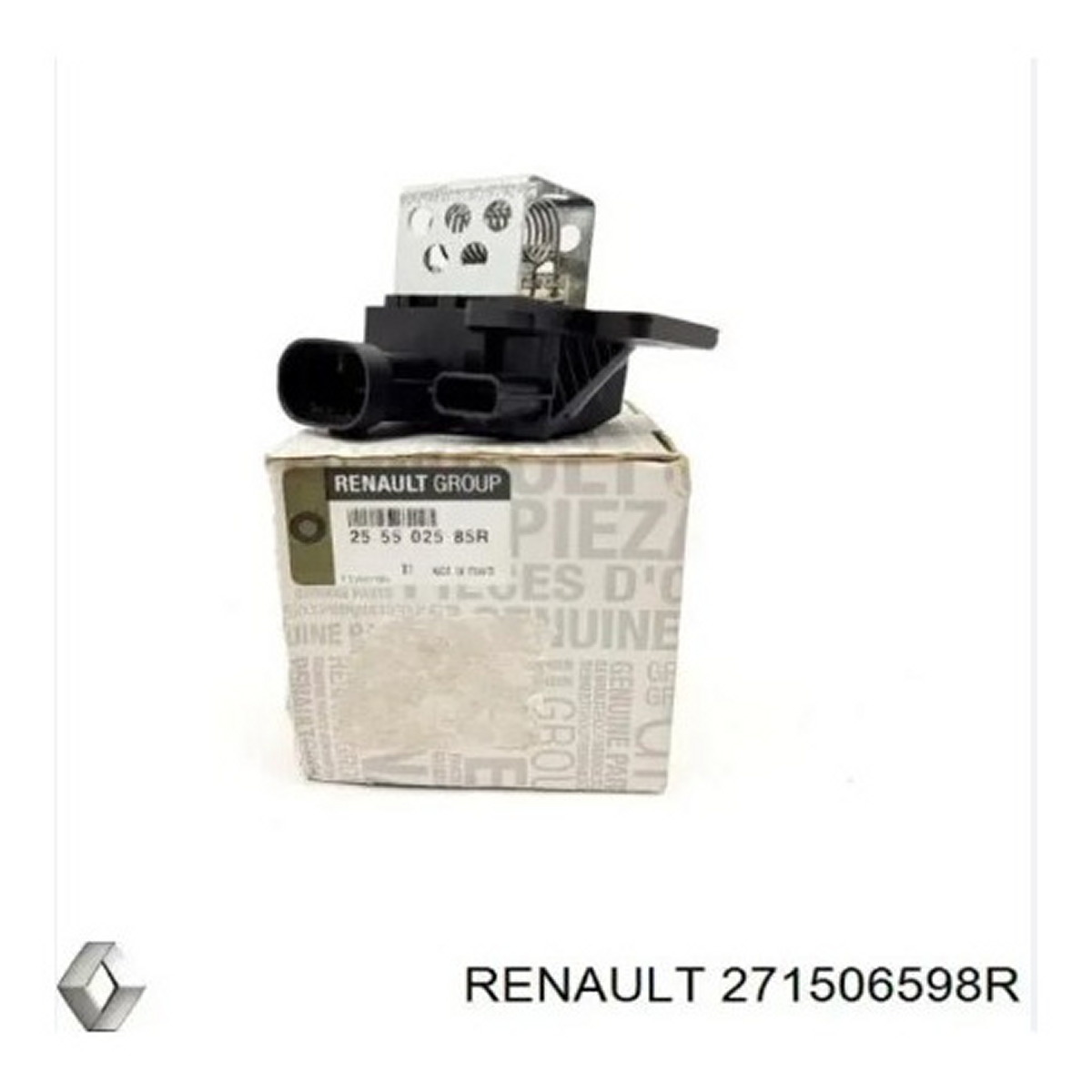 Резистор вентилятора пічки, постійний RENAULT (271506598R) Renault фото 3